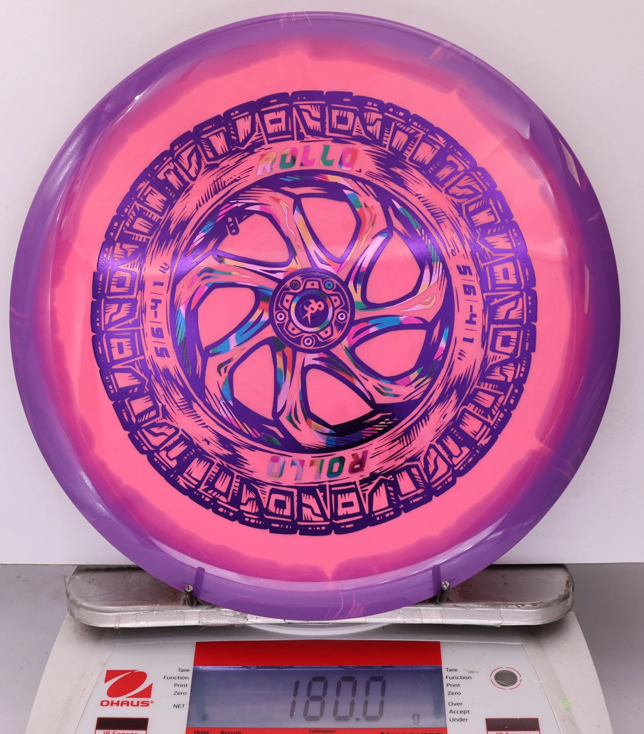 911260 Halo Star Rollo, Spare Tire - #34 Purple-Pink, 180