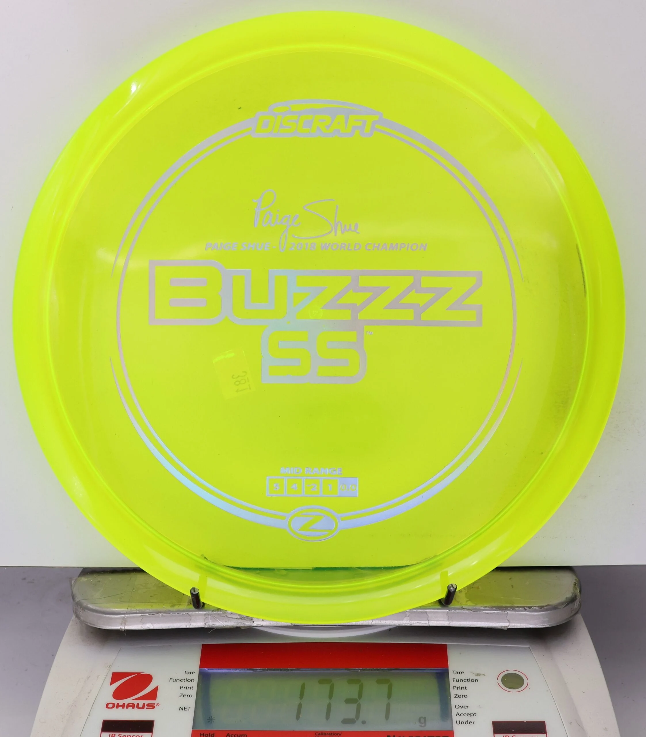 911663 Z Buzzz SS, Paige Shue 2018 World Champion - #381 NYellow, 174