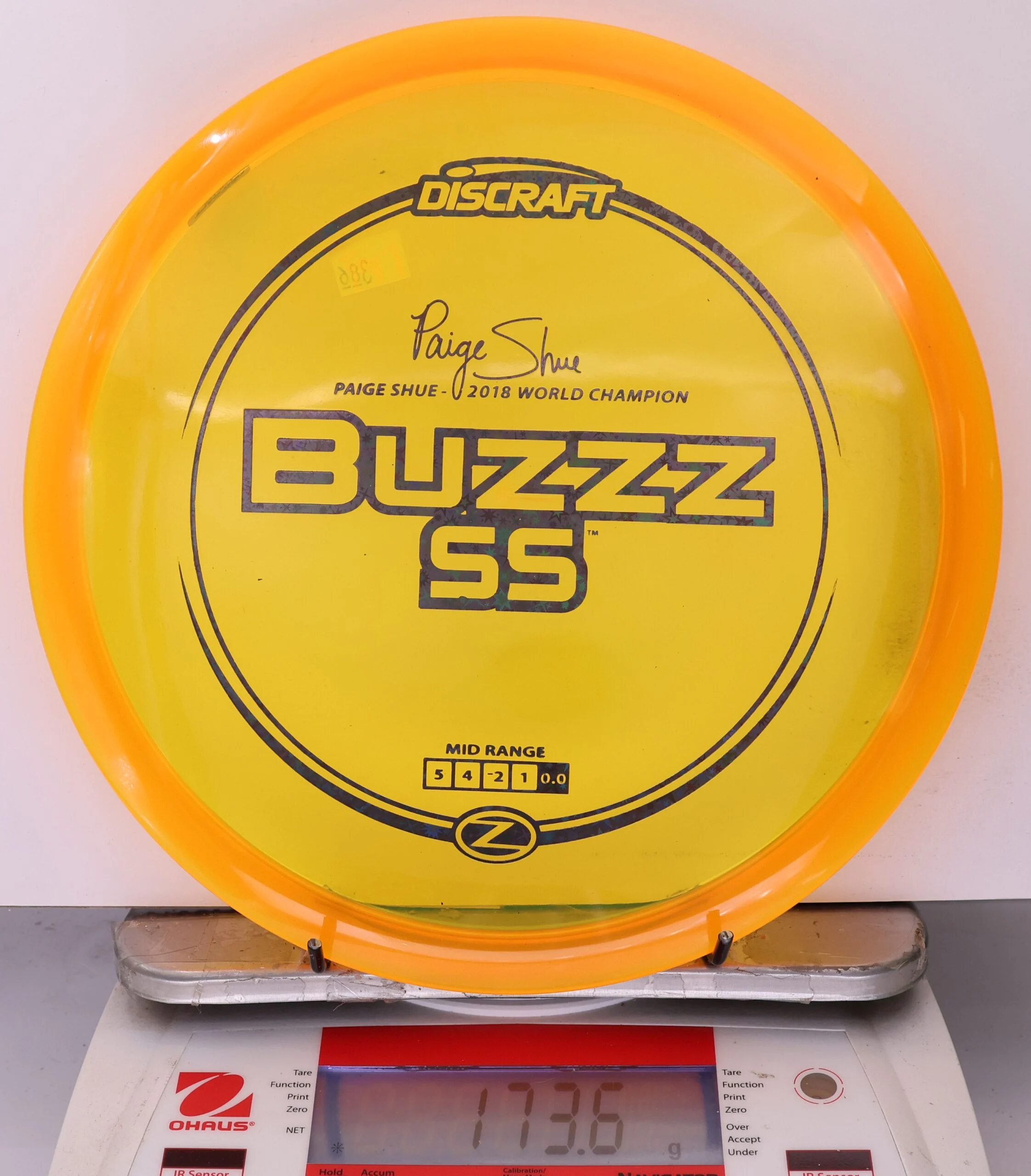 911678 Z Buzzz SS, Paige Shue 2018 World Champion - #386 Orange, 174