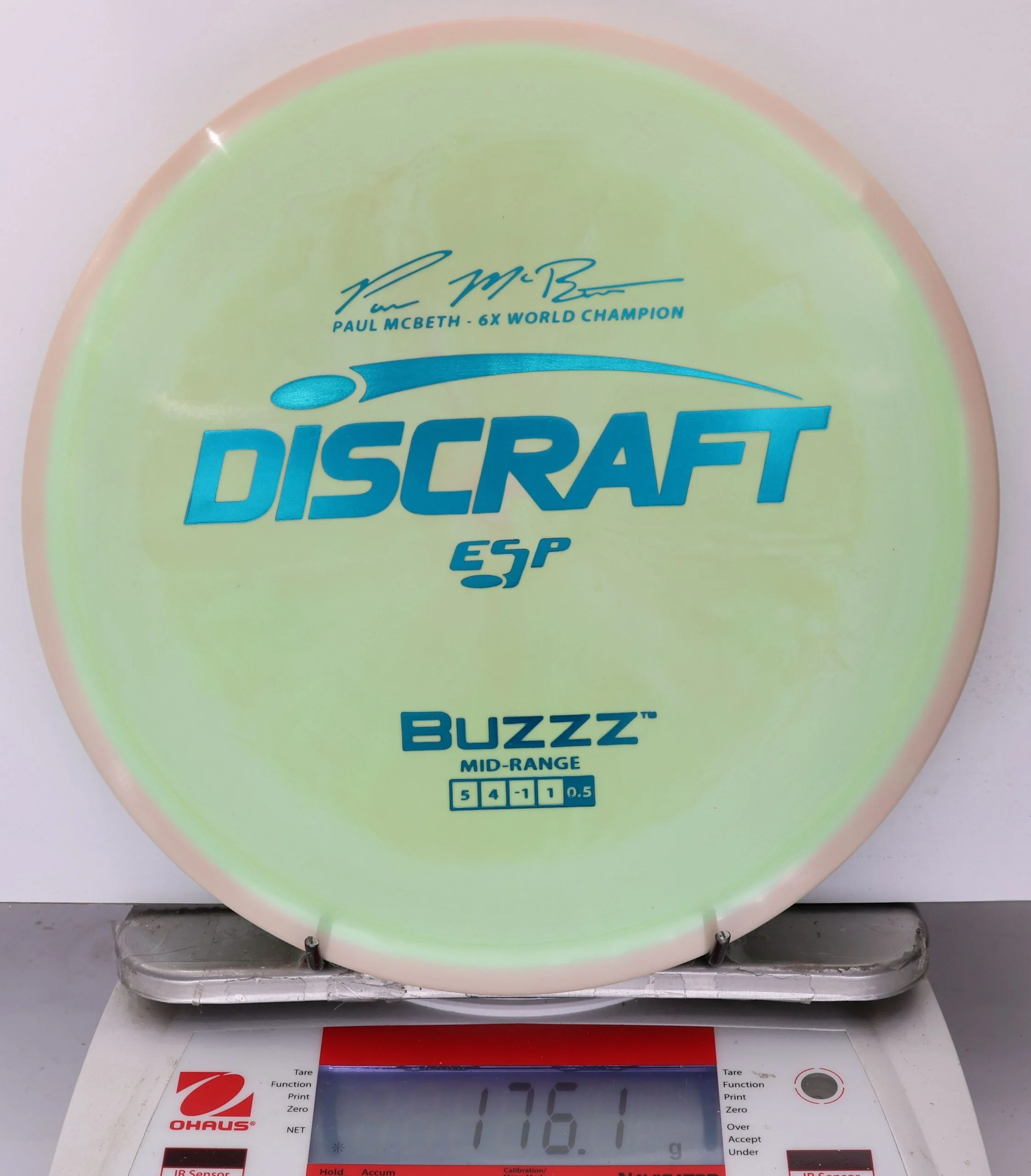 912923 ESP Buzzz, Paul McBeth 6X - #381 LtGreen, 176