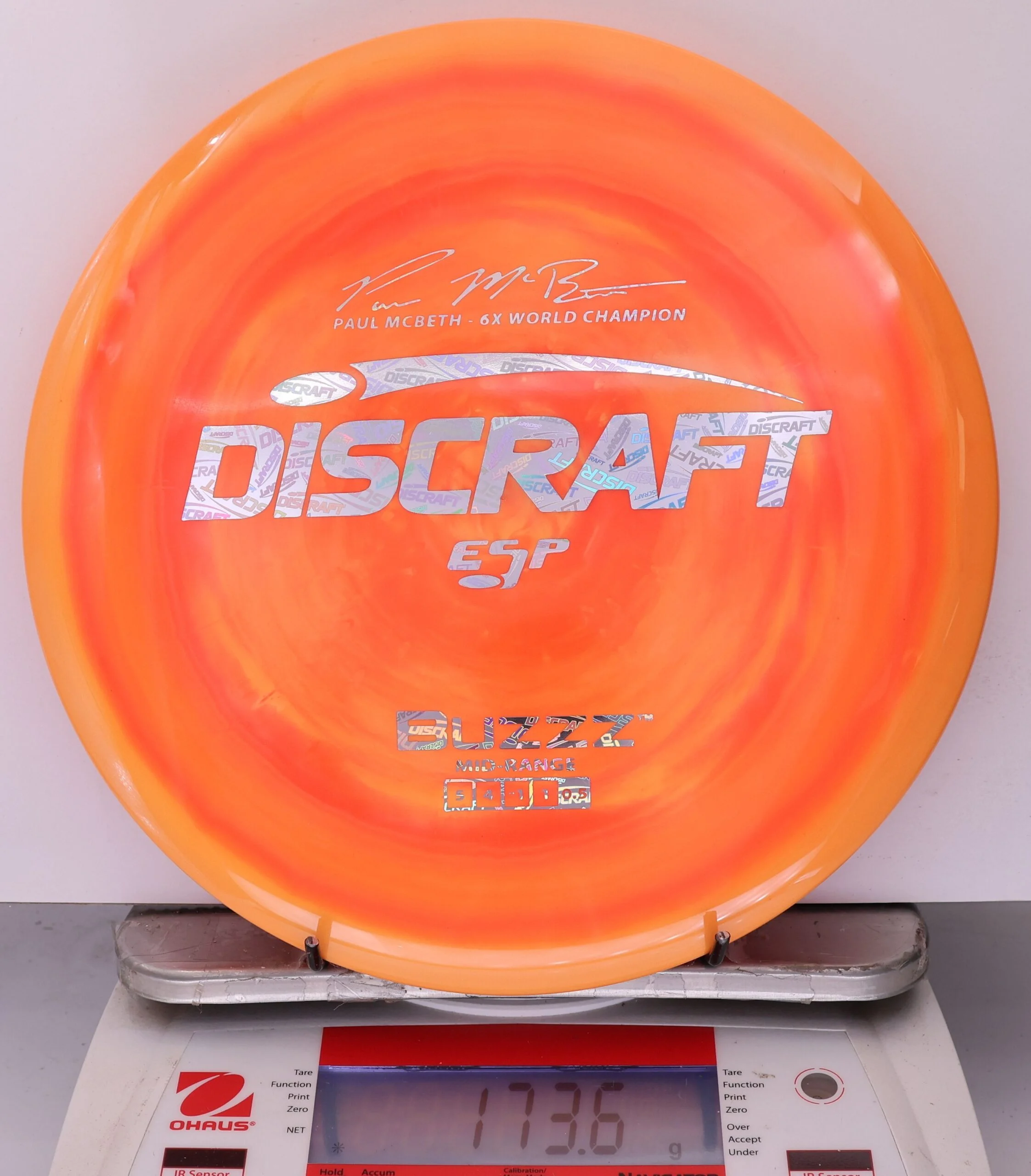 912937 ESP Buzzz, Paul McBeth 6X - #385 Orange, 174