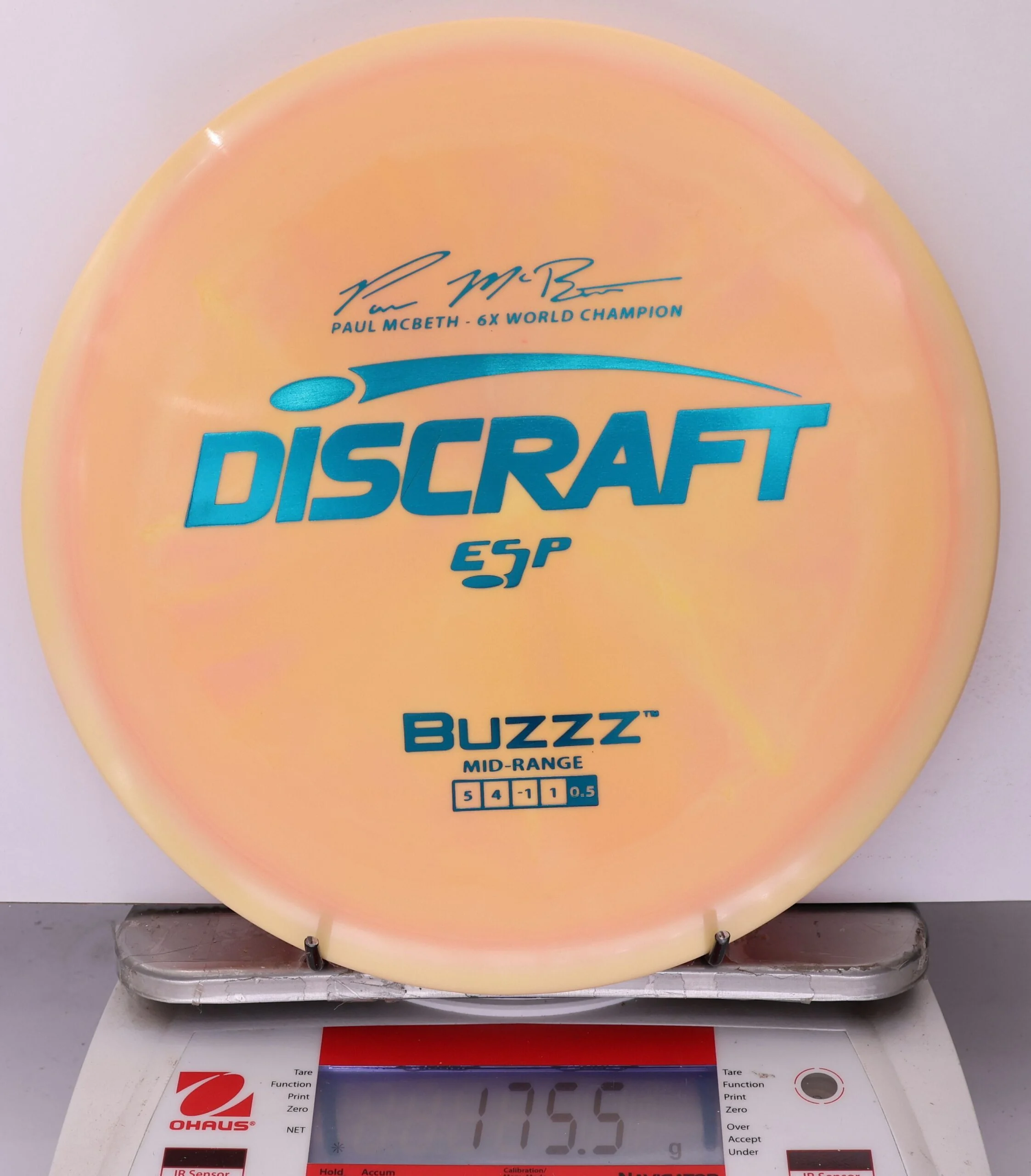 912940 ESP Buzzz, Paul McBeth 6X - #388 LtOrange, 176