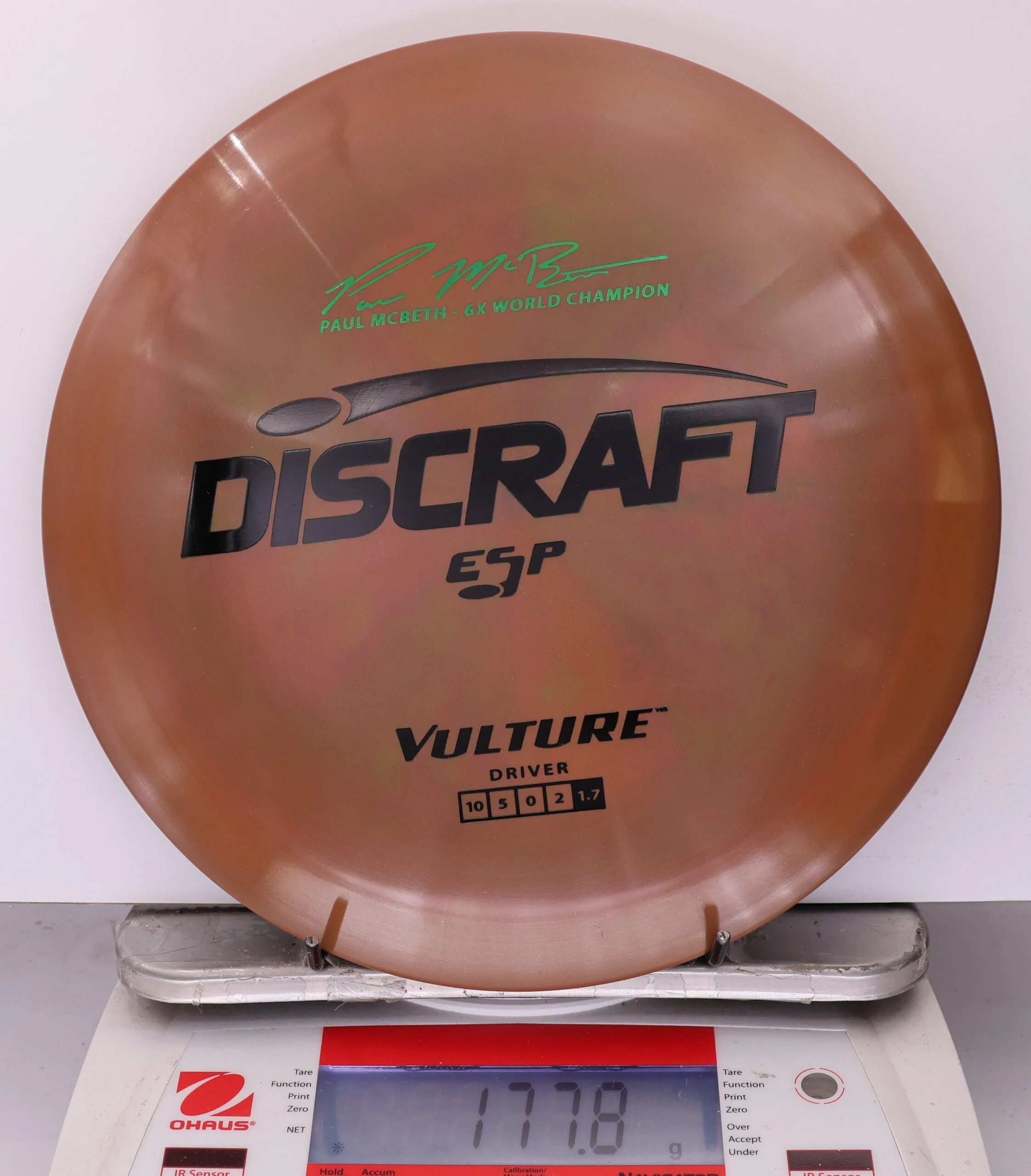912993 ESP Vulture, Paul McBeth 6X - #375 Brown, 178