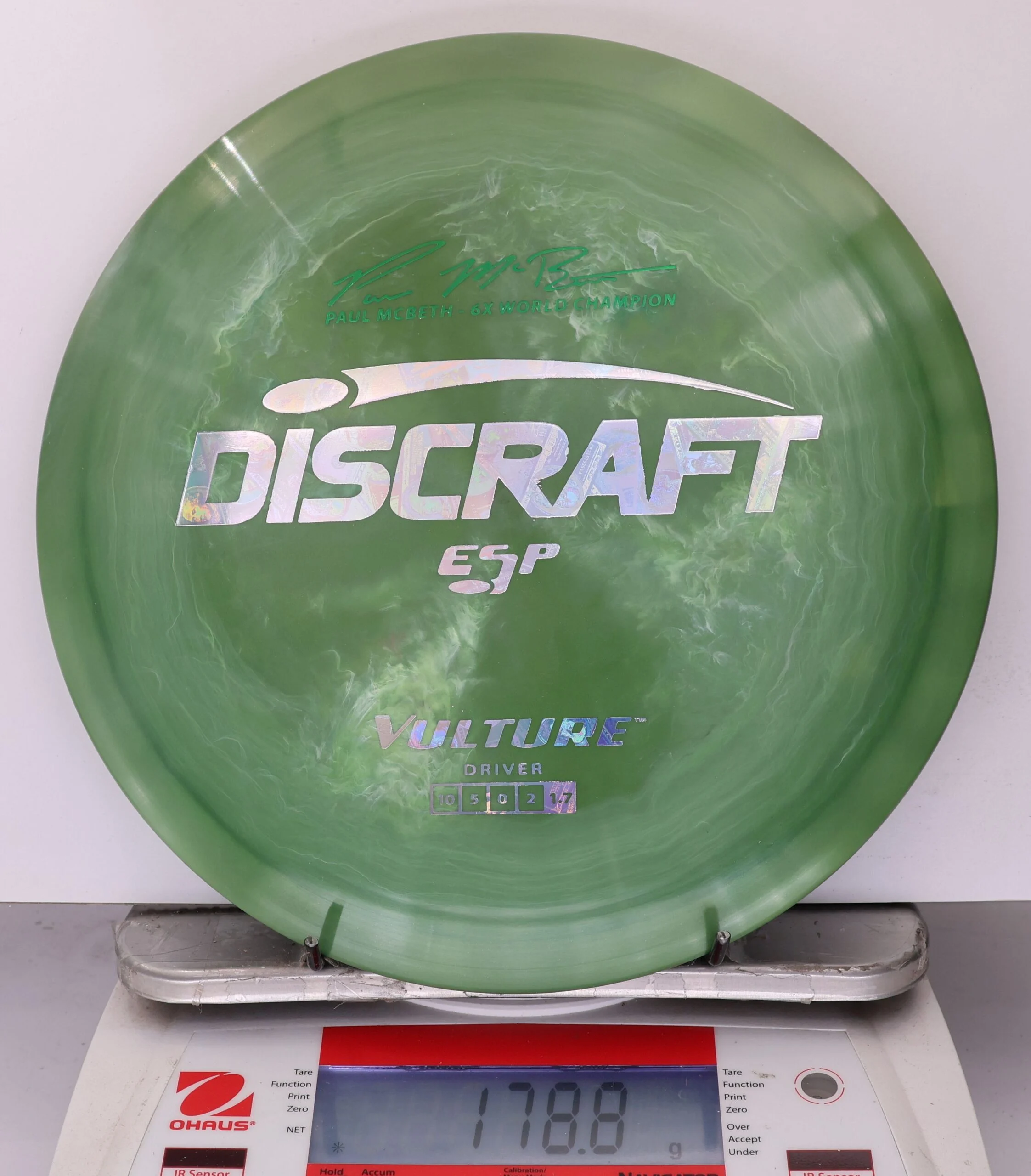 912994 ESP Vulture, Paul McBeth 6X - #376 Green, 179