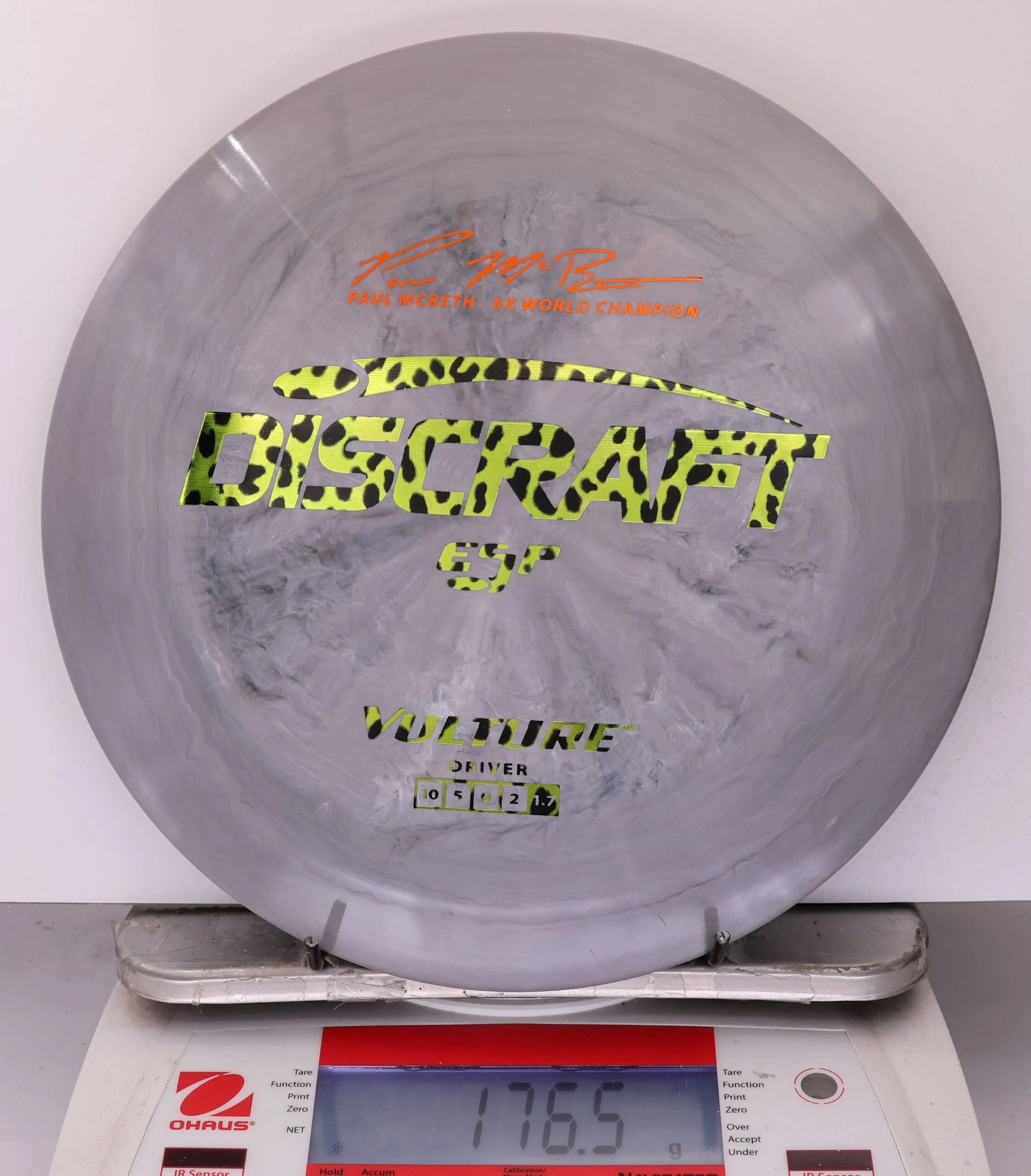 912995 ESP Vulture, Paul McBeth 6X - #377 Gray, 177