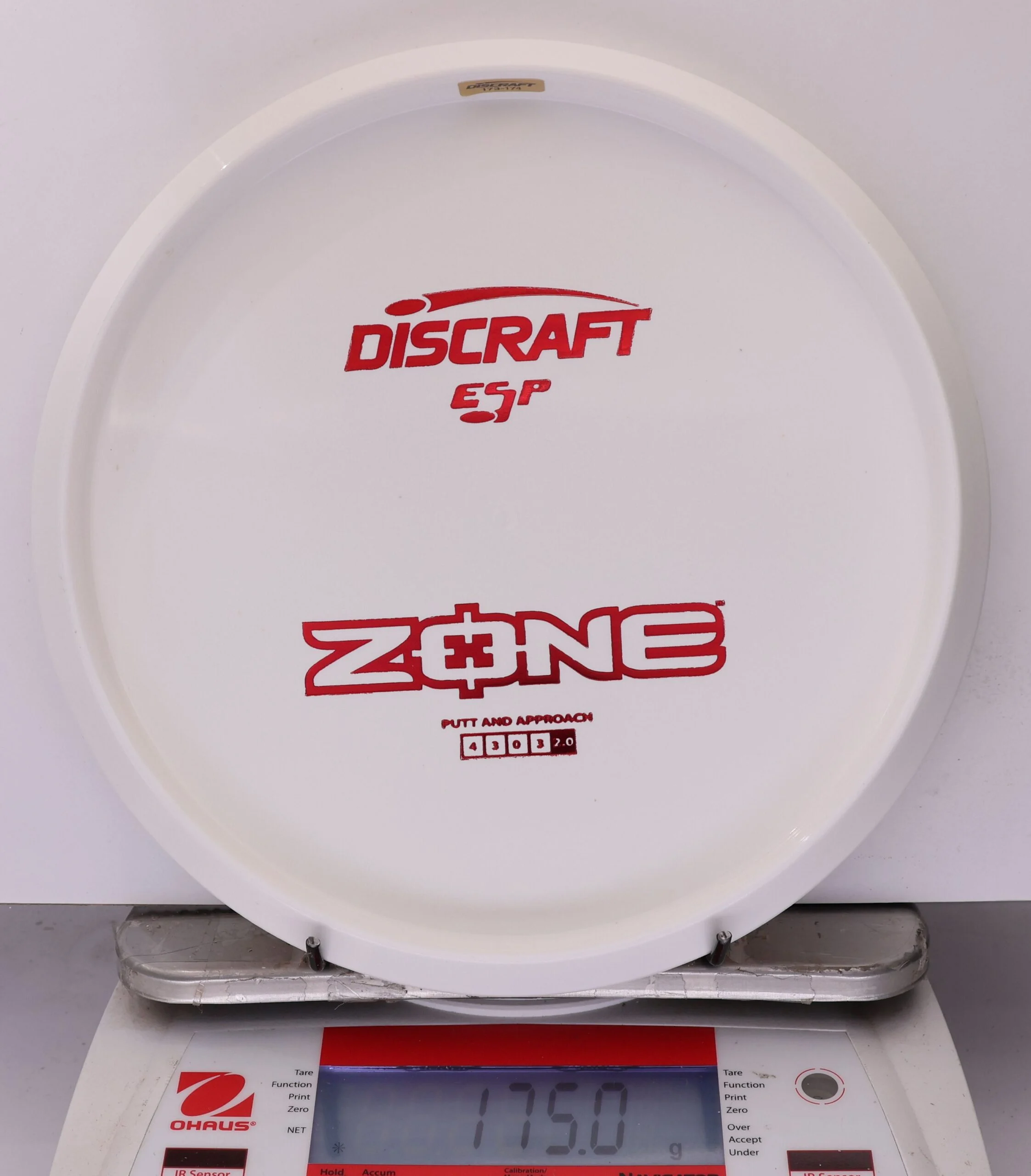913200 ESP Zone, Bottom Stamp - #376 White, 175