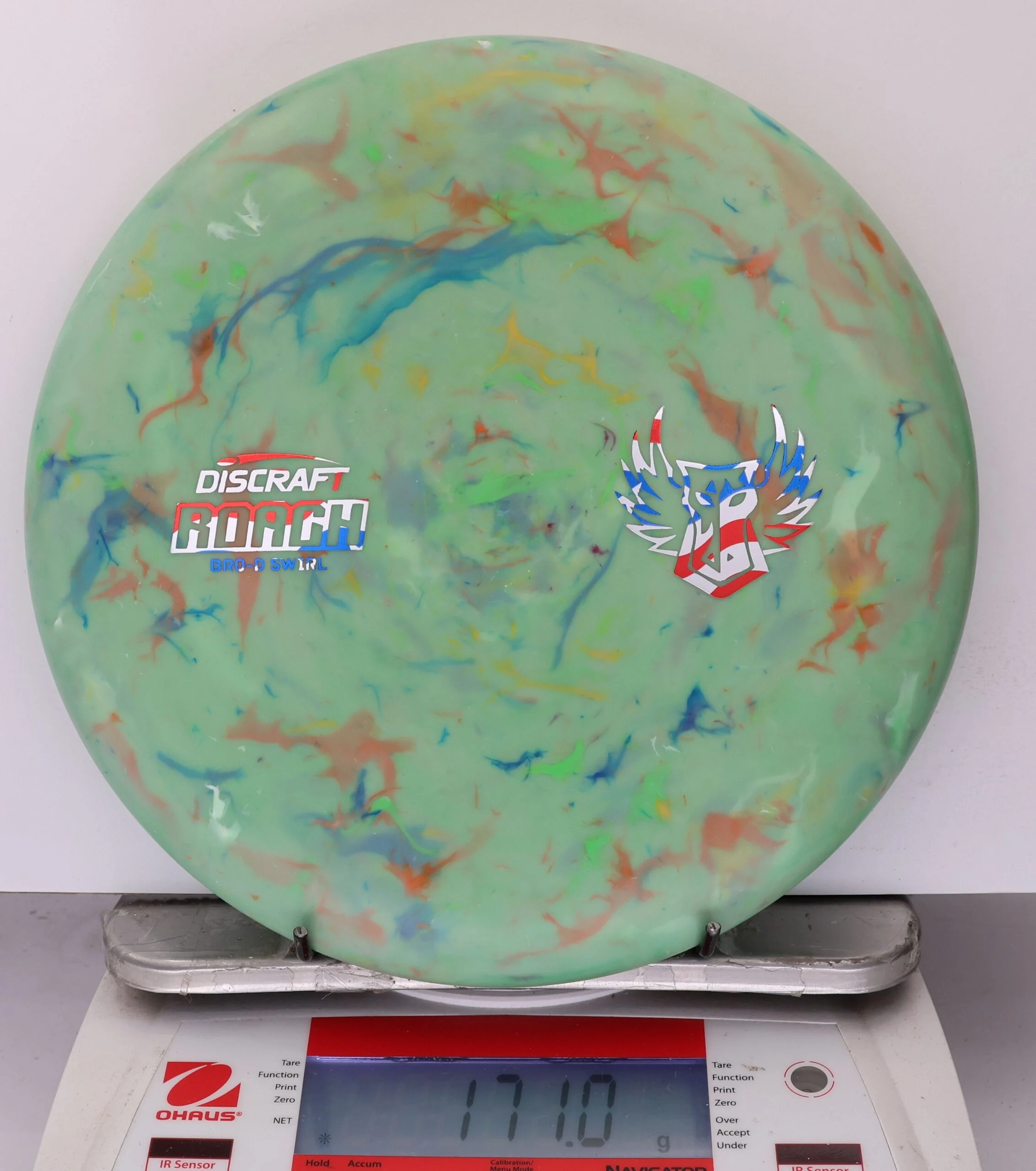 913445 Bro D Swirl Roach, Brodie Smith 2025 - #380 GreenBluOrng, 171