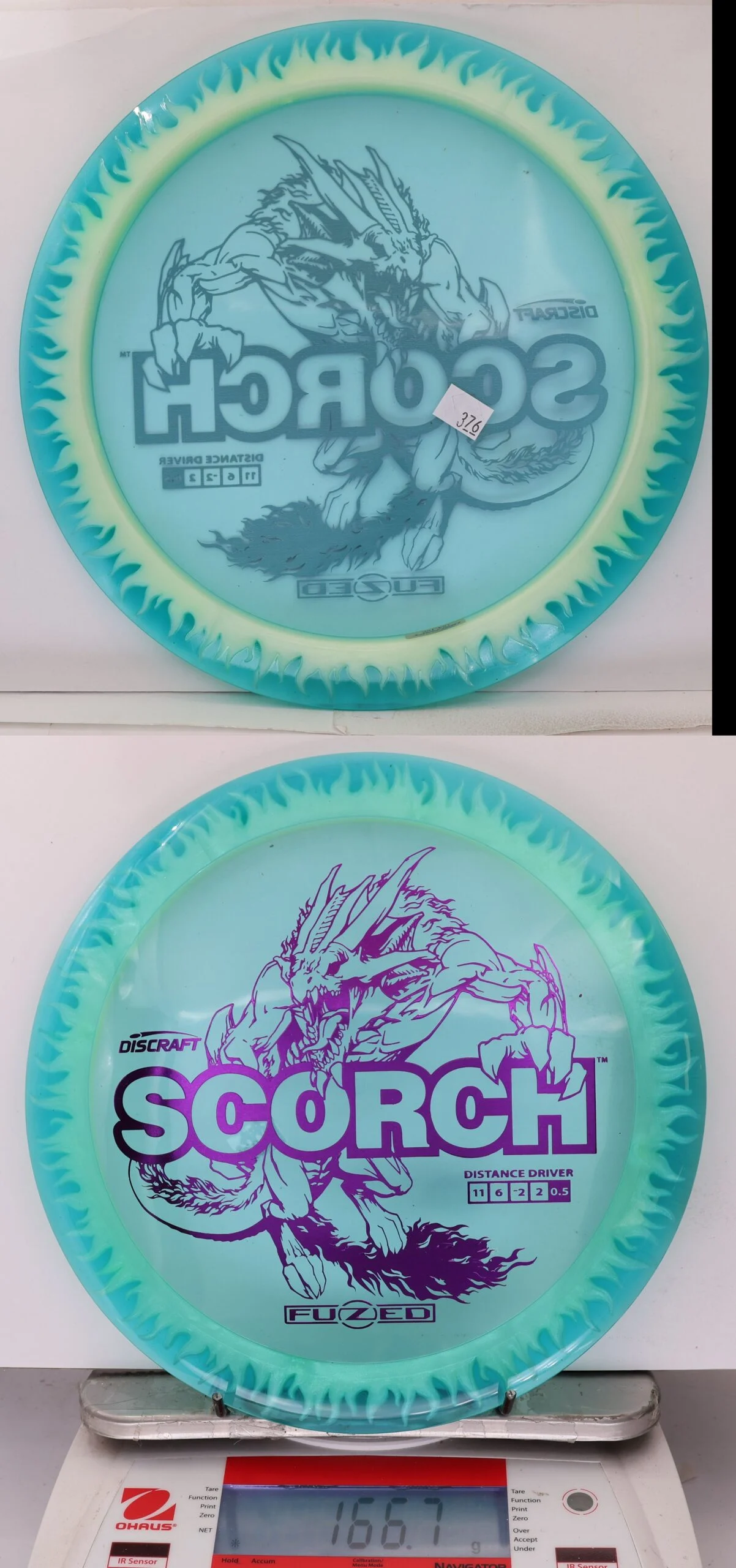 913600 FuZed Line Scorch - Flame - #376 Blue-WhiteYello, 167