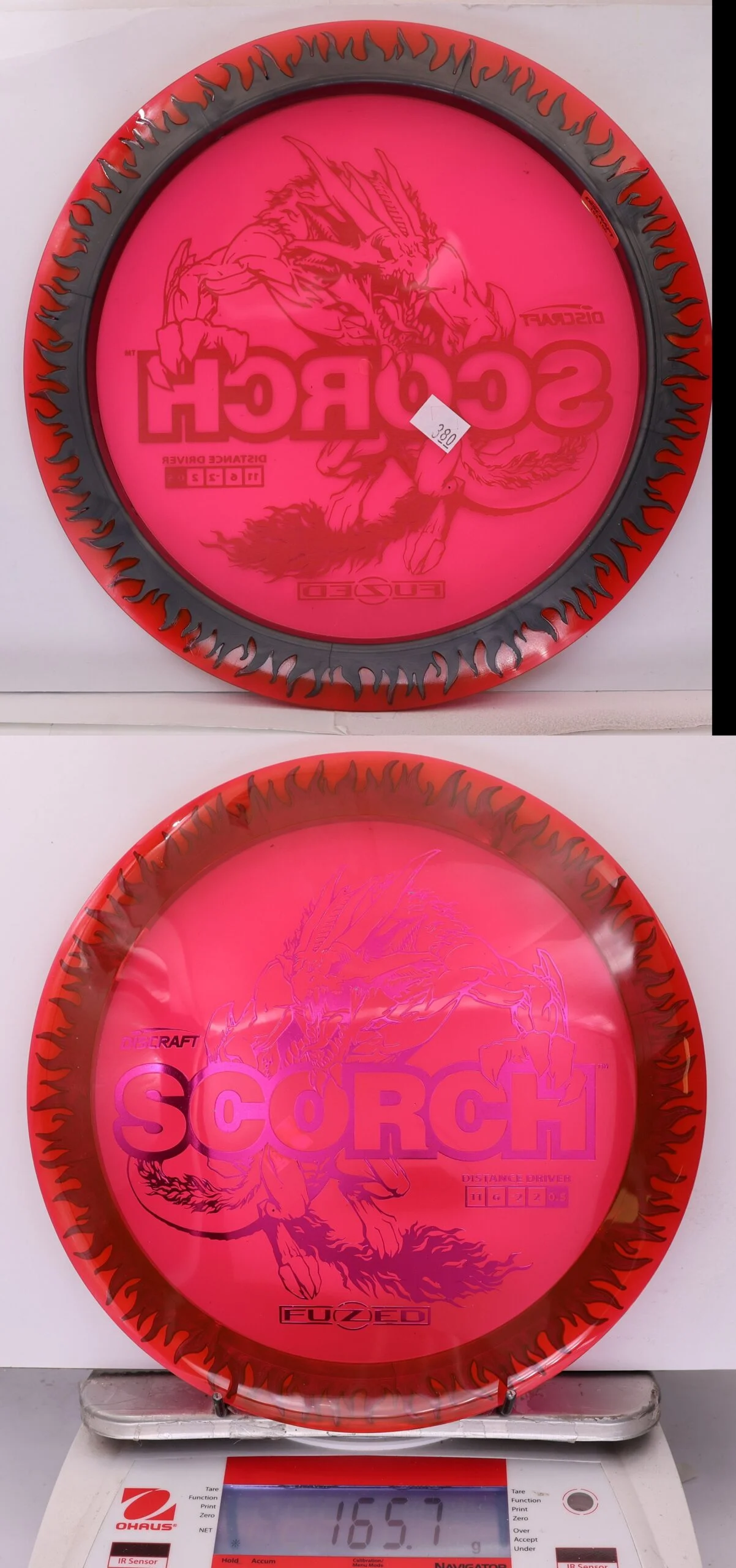 913609 FuZed Line Scorch - Flame - #380 Red-Black, 166