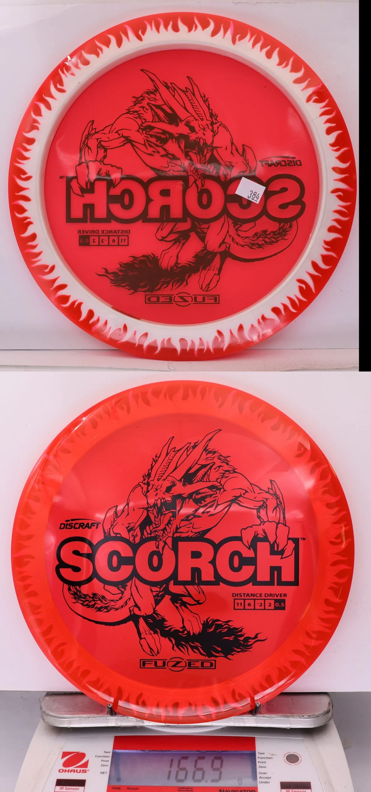 913613 FuZed Line Scorch - Flame - #384 Red-White, 167