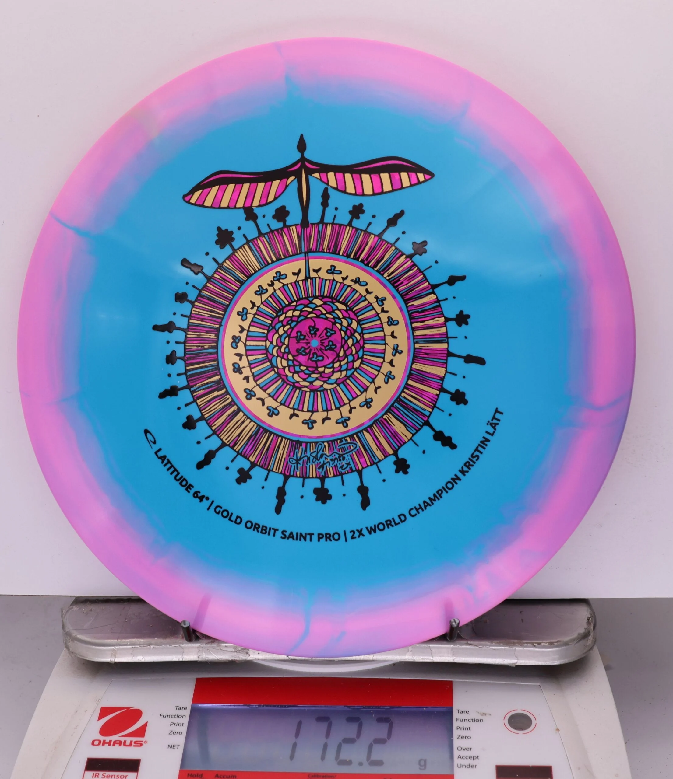 914424 Gold Orbit Saint Pro, Kristin Latt 2026 Team Series - #202 Pink-Blue, 172