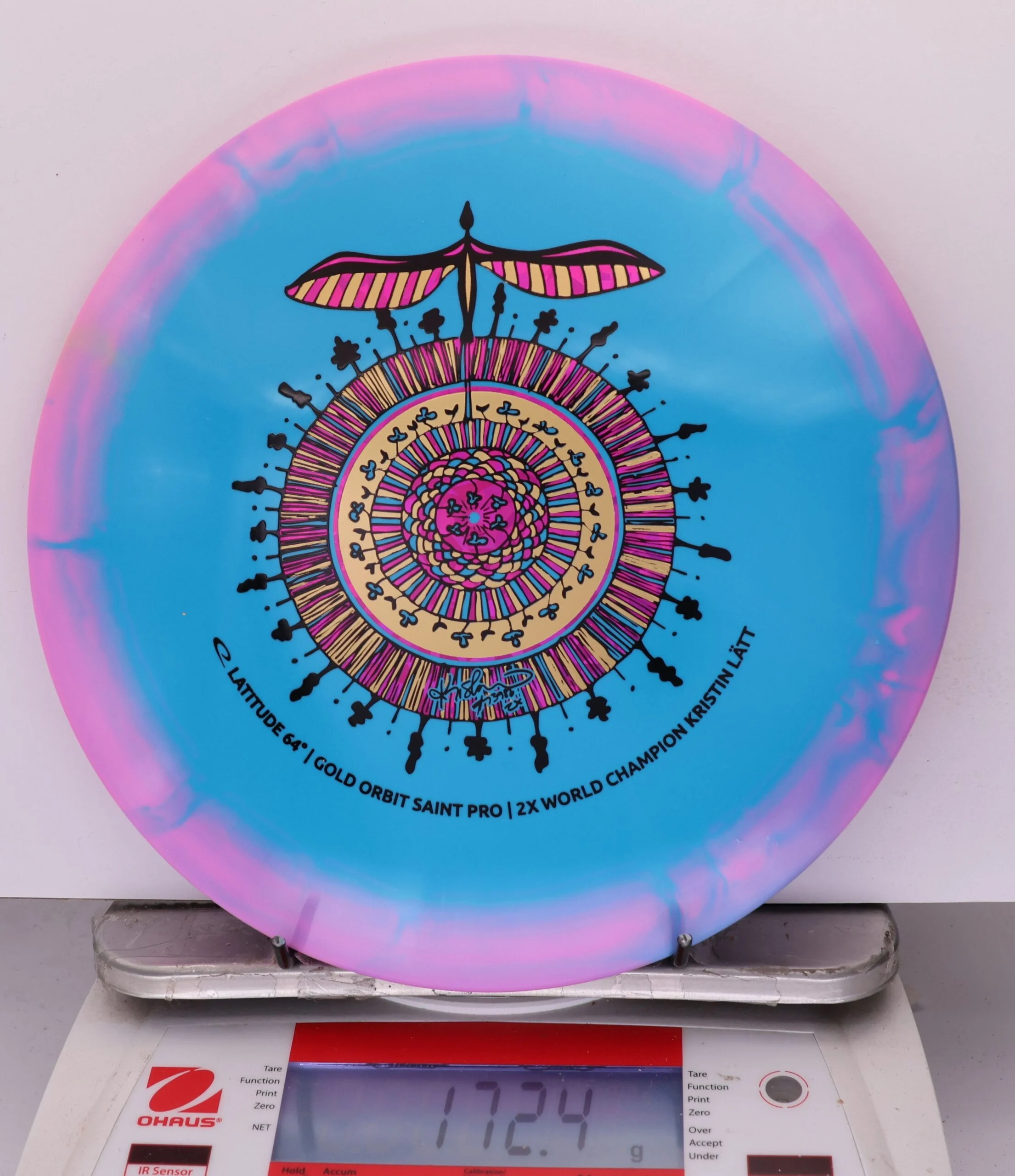 914425 Gold Orbit Saint Pro, Kristin Latt 2026 Team Series - #203 Pink-Blue, 172
