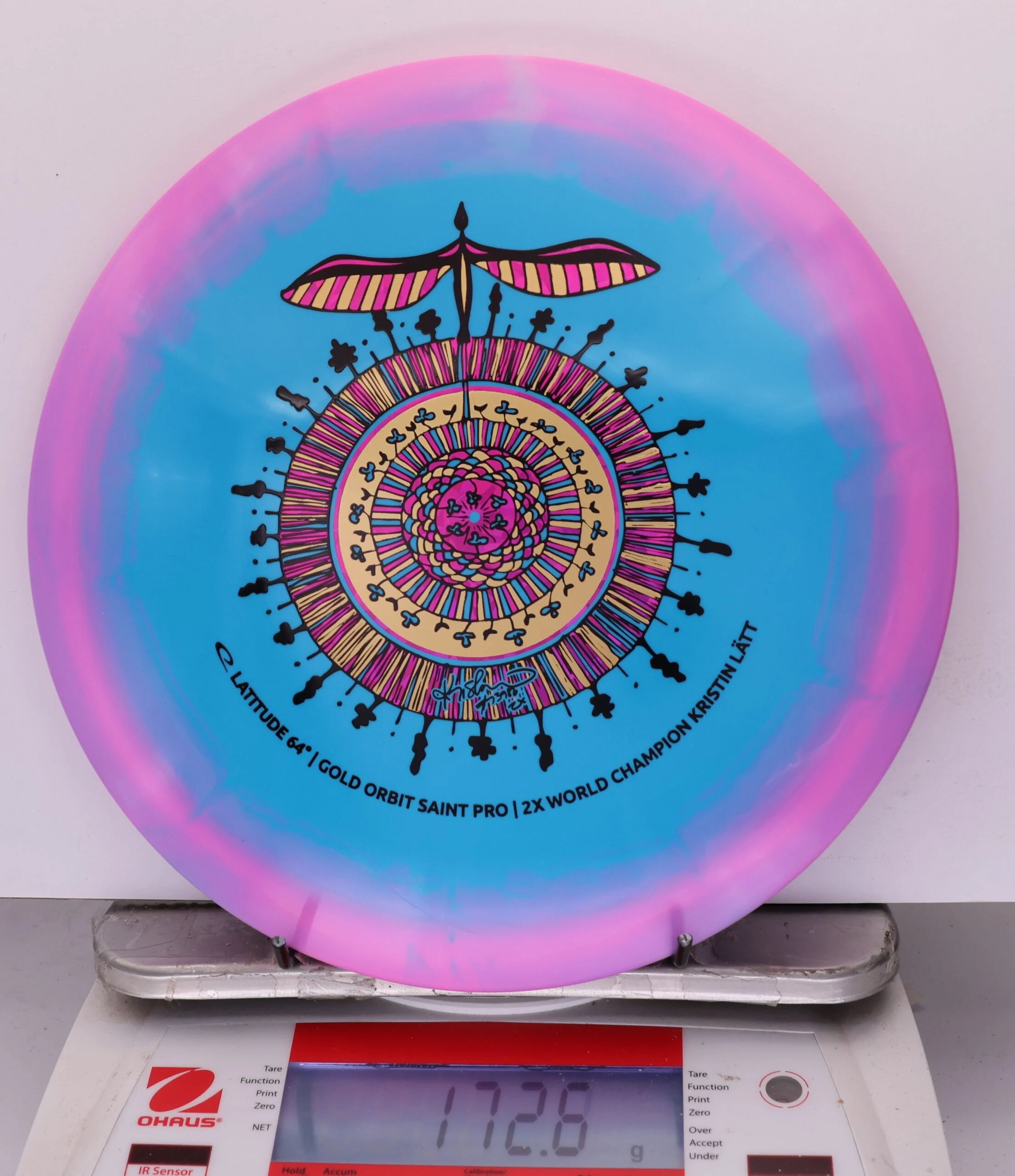 914426 Gold Orbit Saint Pro, Kristin Latt 2026 Team Series - #204 Pink-Blue, 173