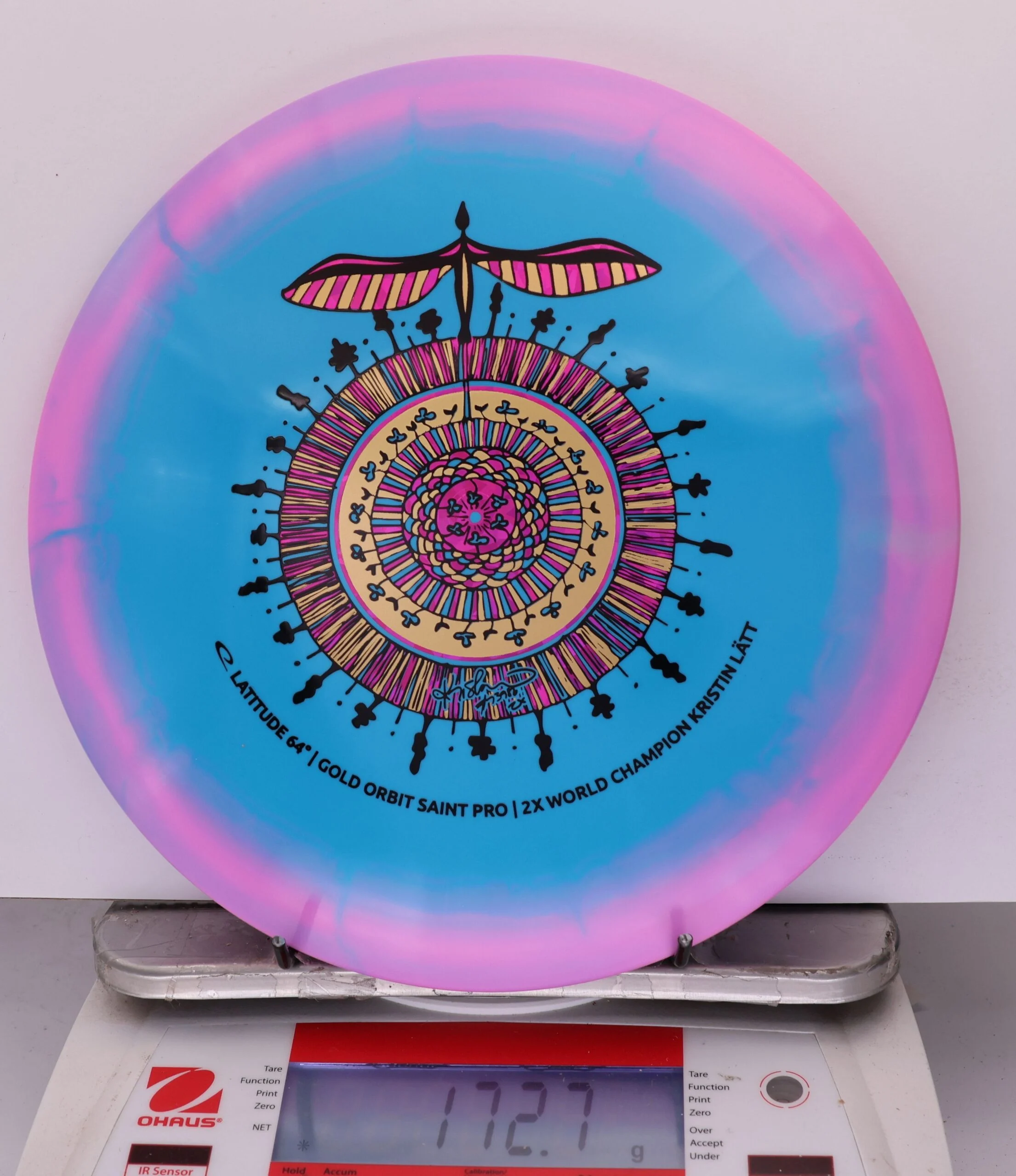 914452 Gold Orbit Saint Pro, Kristin Latt 2026 Team Series - #205 Pink-Blue, 173