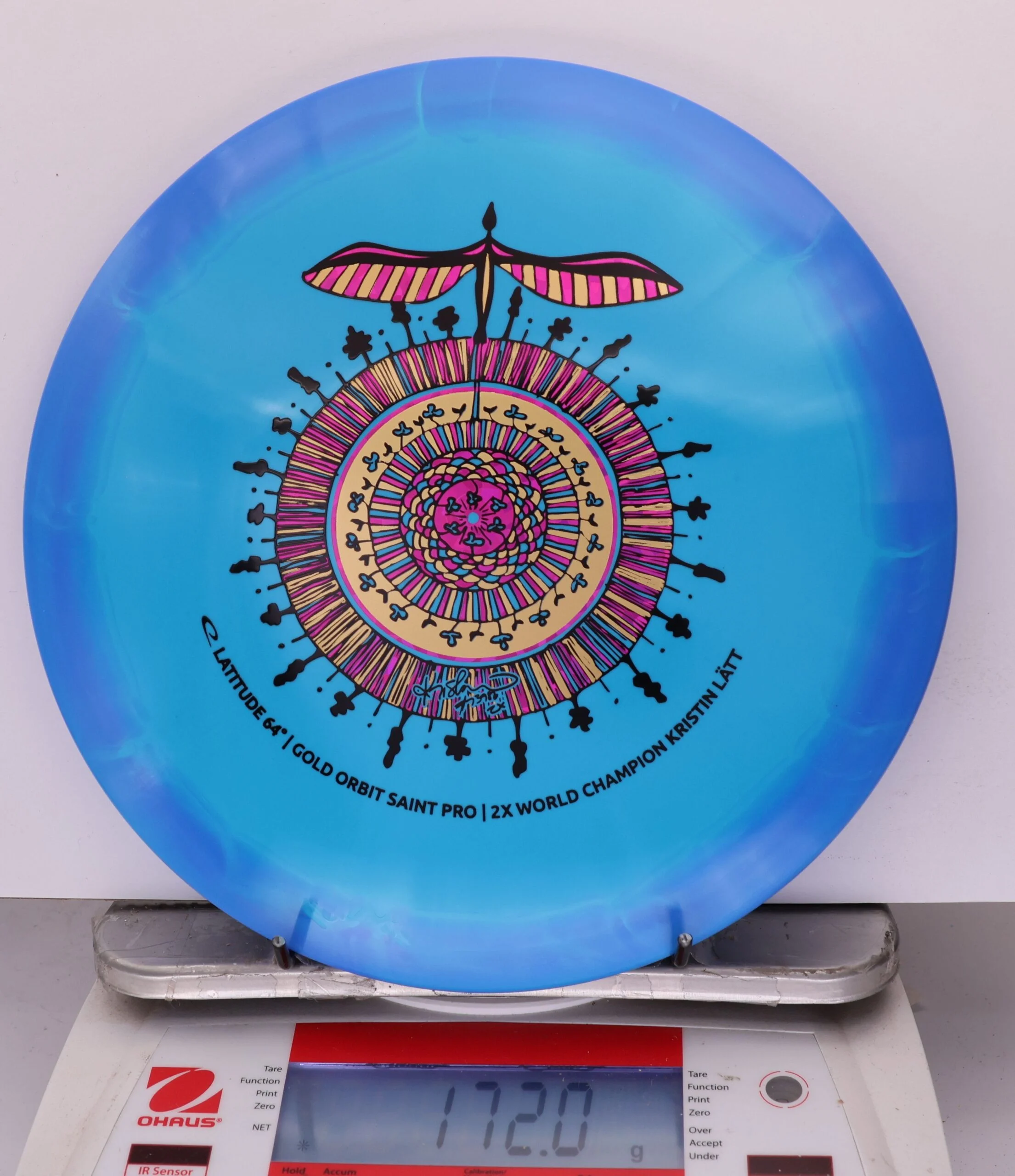 914453 Gold Orbit Saint Pro, Kristin Latt 2026 Team Series - #206 Blue-LtBlue, 172