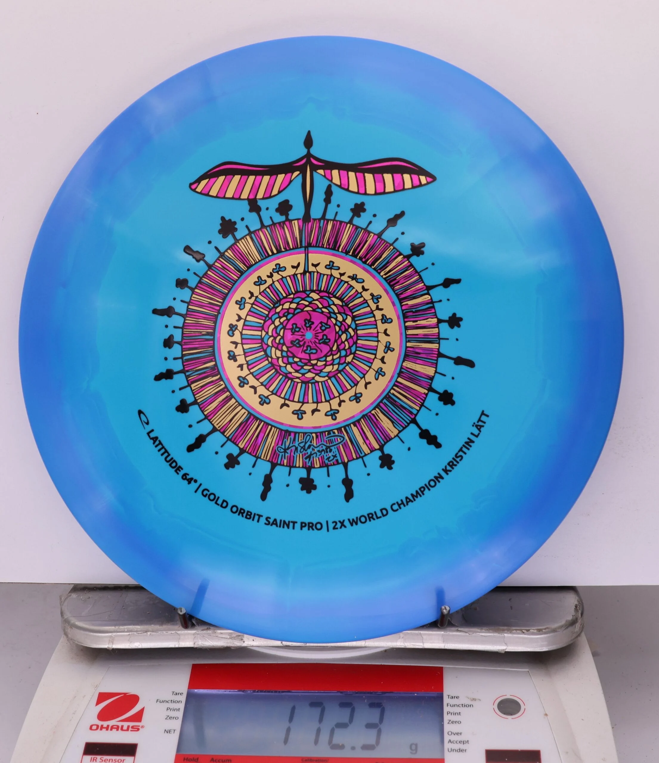 914455 Gold Orbit Saint Pro, Kristin Latt 2026 Team Series - #208 Blue-LtBlue, 172