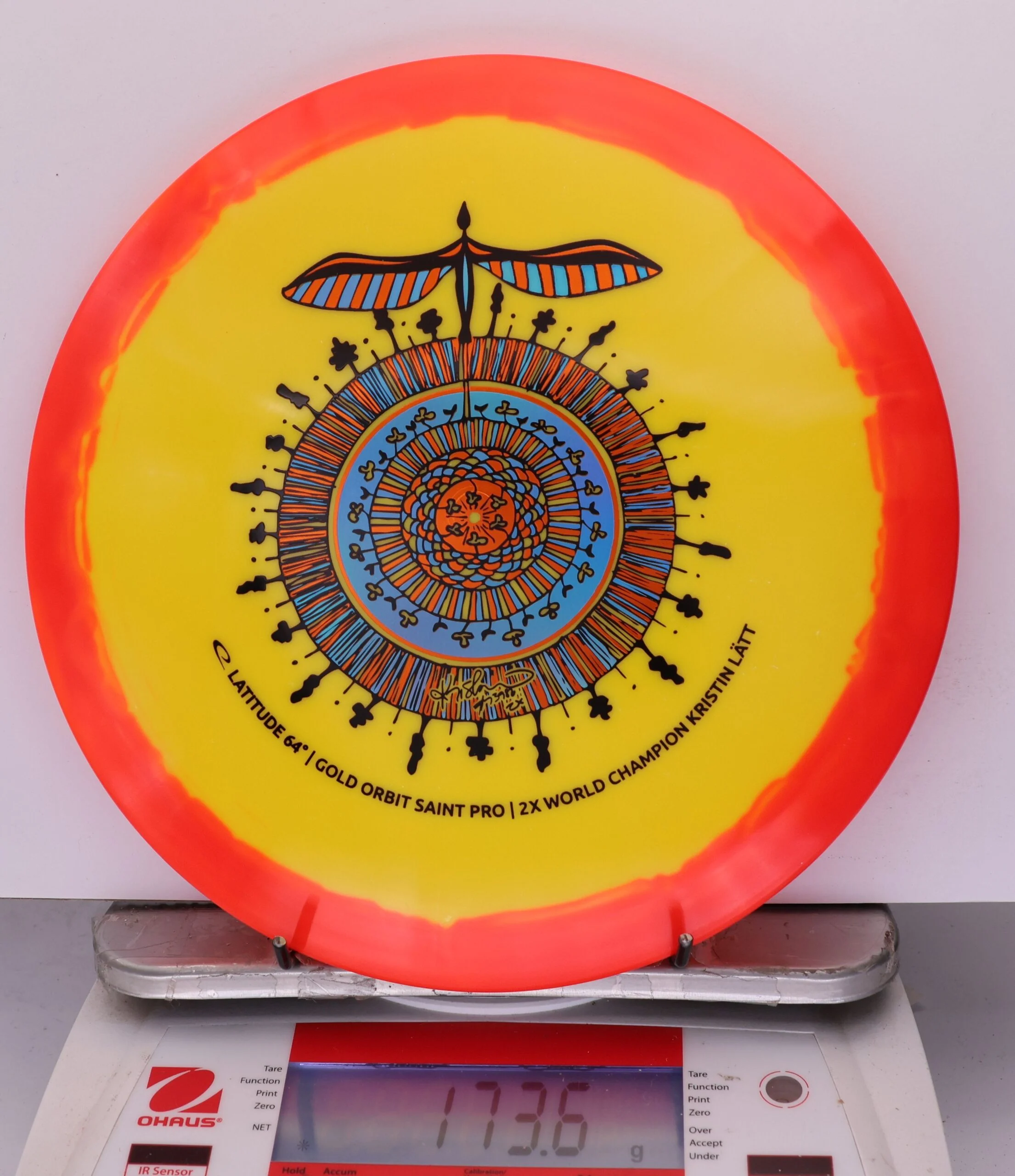 914545 Gold Orbit Saint Pro, Kristin Latt 2026 Team Series - #223 Orange-Yellow, 174