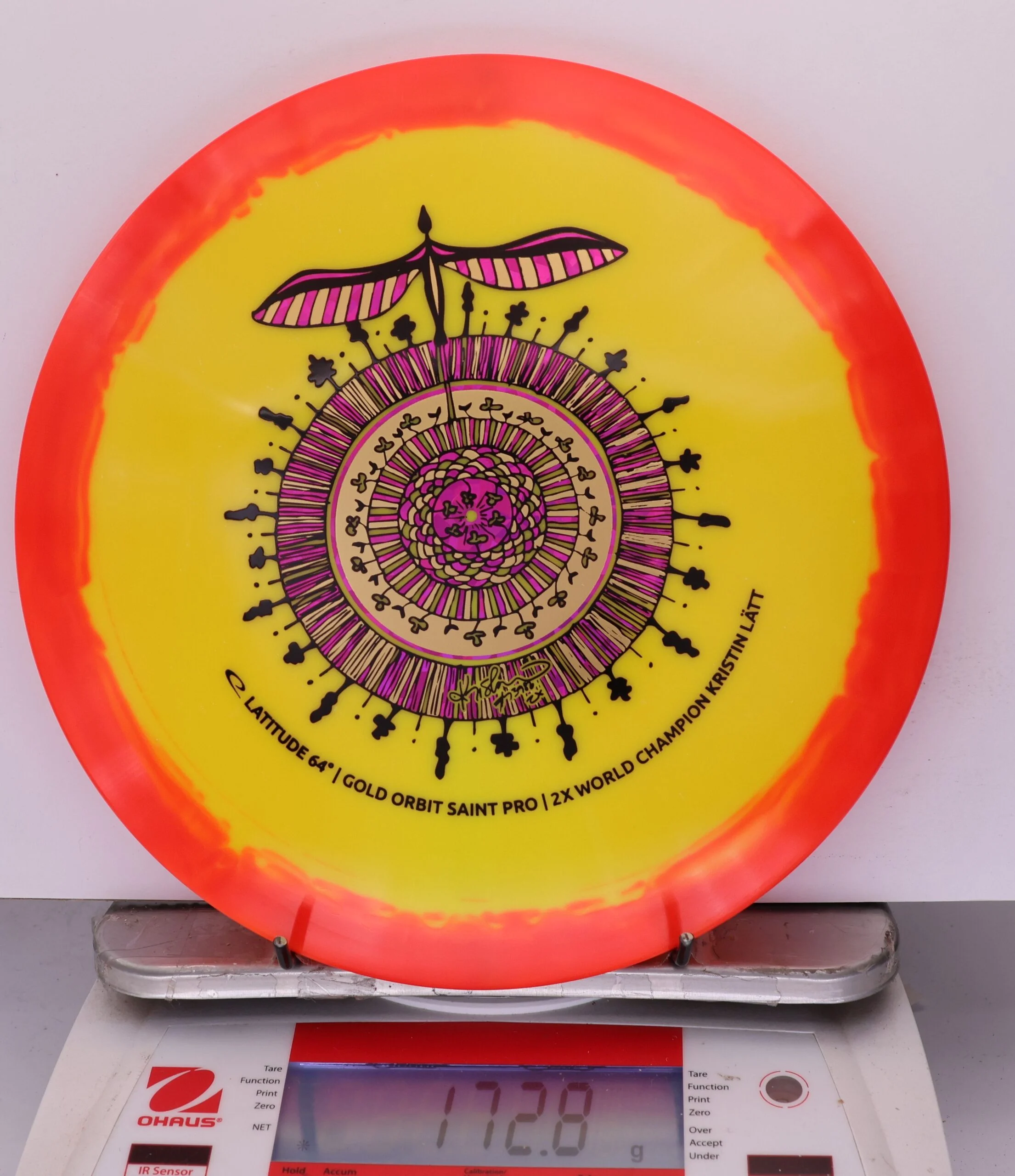 914573 Gold Orbit Saint Pro, Kristin Latt 2026 Team Series - #226 Orange-Yellow, 173