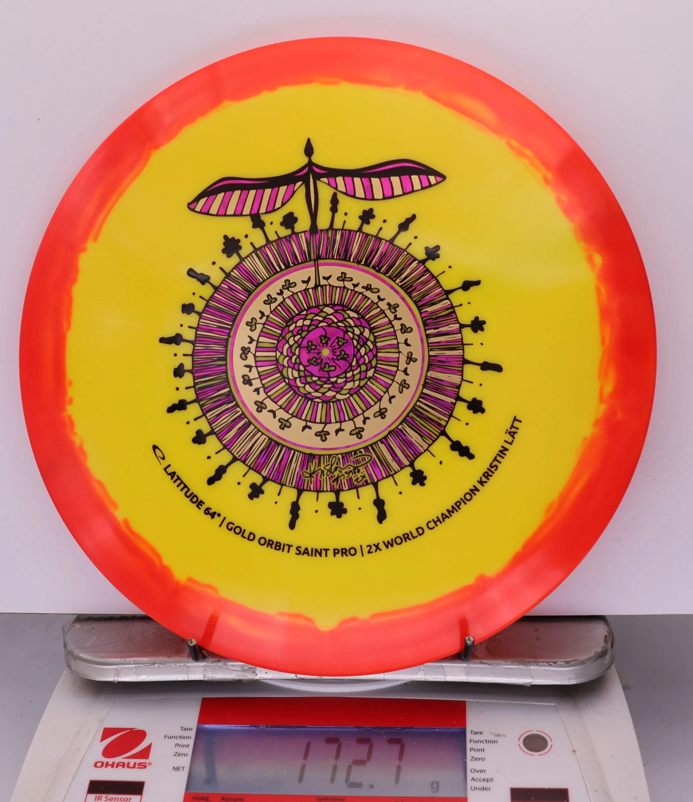 914574 Gold Orbit Saint Pro, Kristin Latt 2026 Team Series - #227 Orange-Yellow, 173