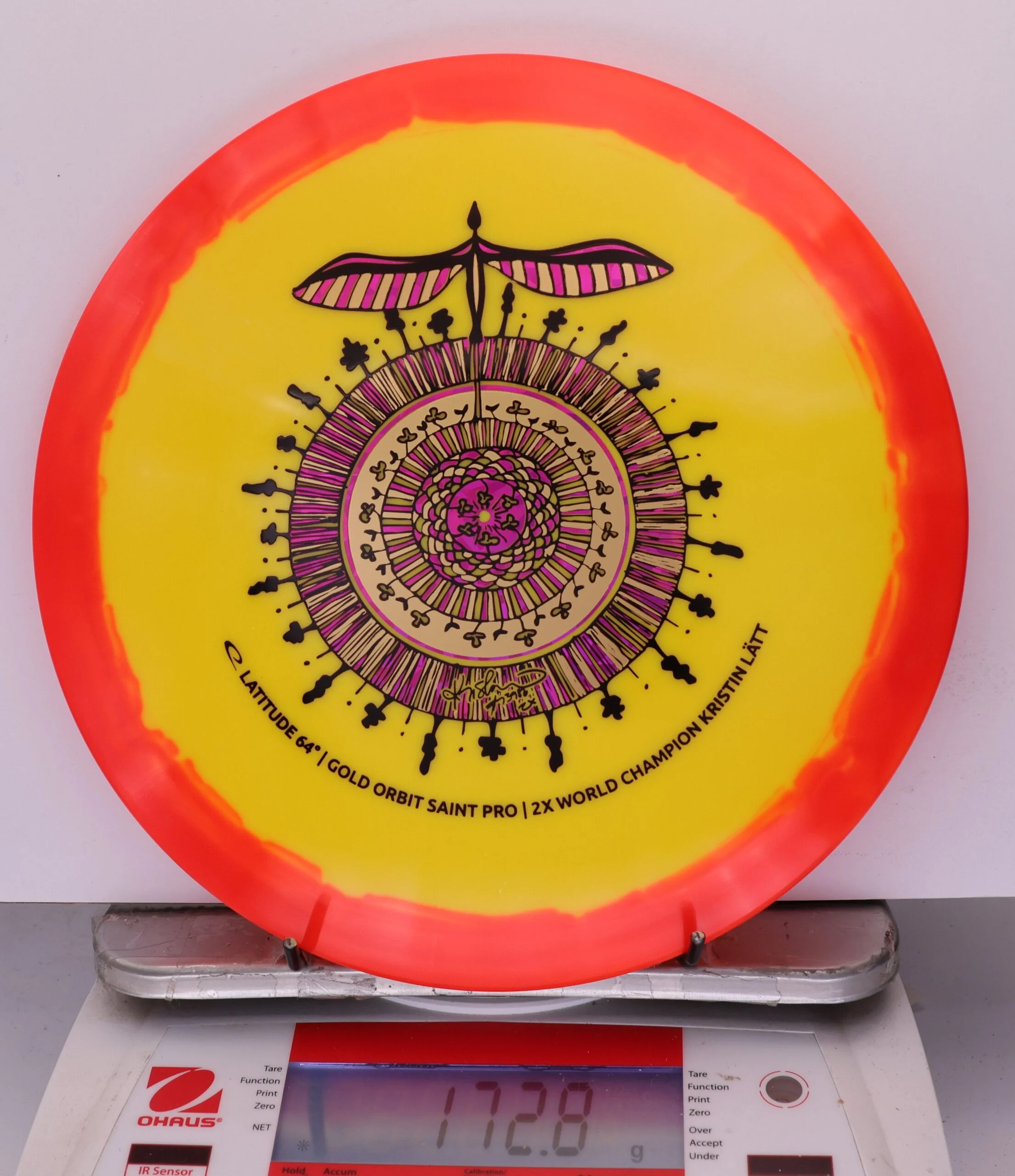 914575 Gold Orbit Saint Pro, Kristin Latt 2026 Team Series - #228 Orange-Yellow, 173