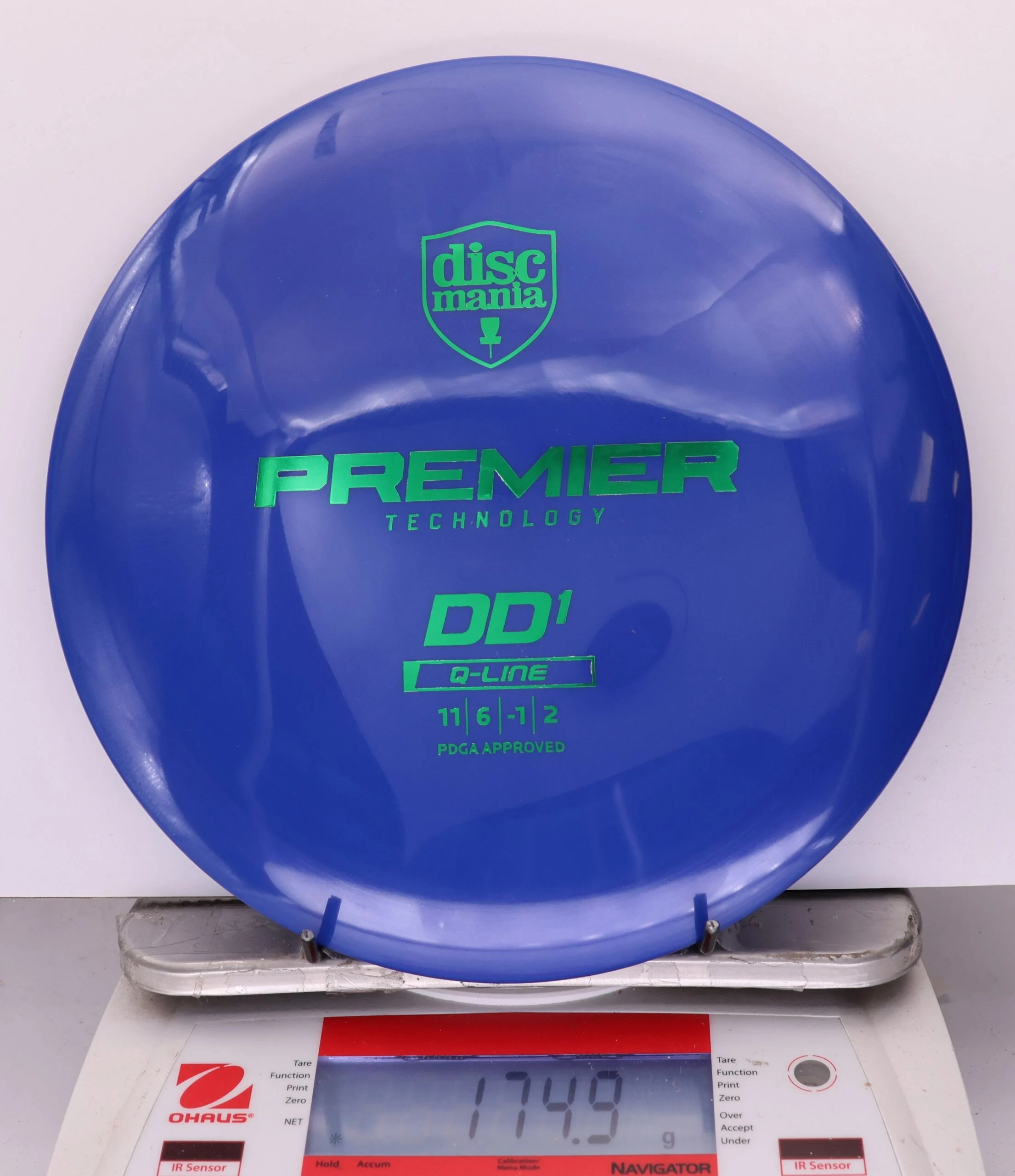 915579 Q-Line DD1, Premier Series - #01 Blue, 175