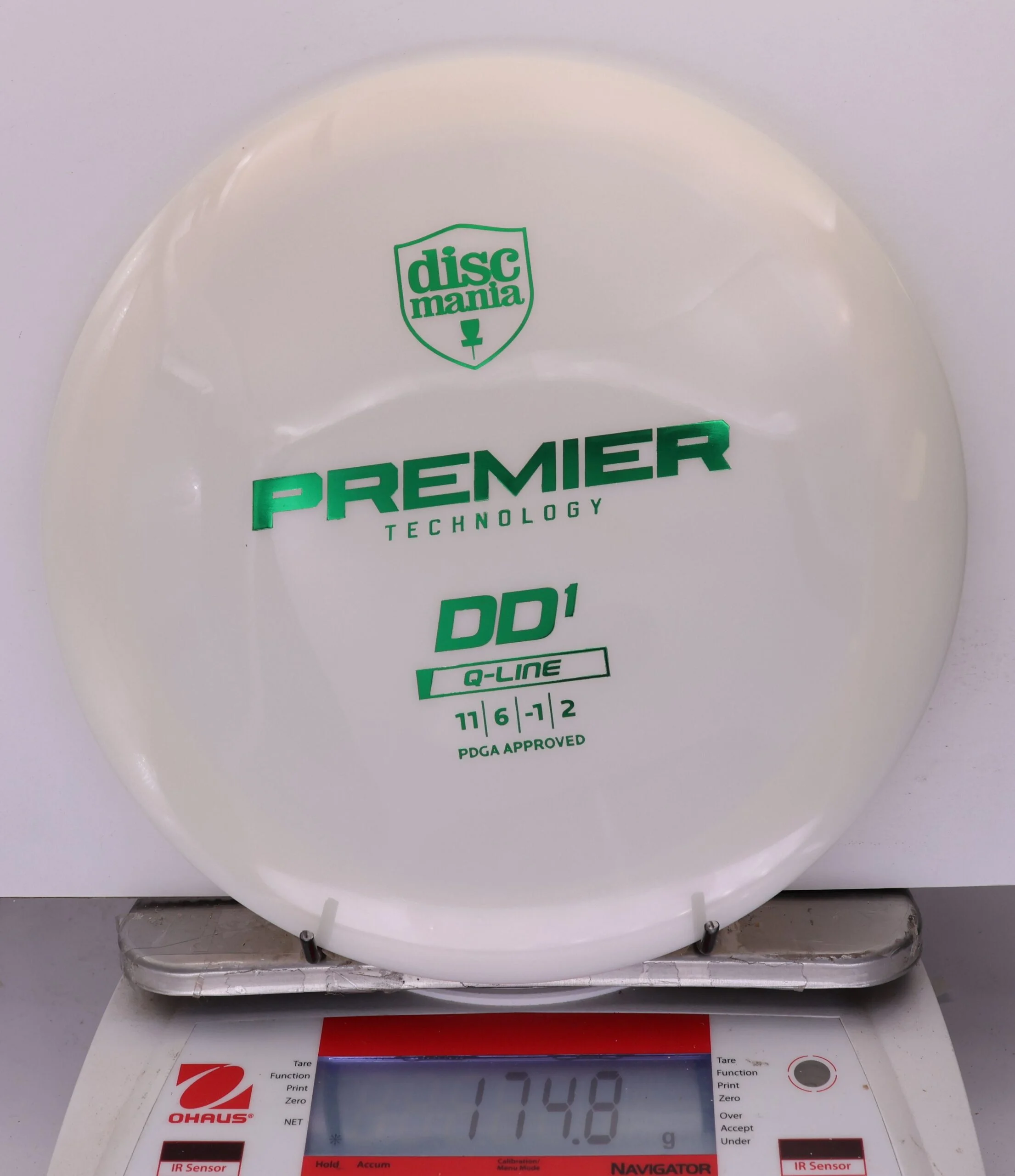 915780 Q-Line DD1, Premier Series - #27 White, 175