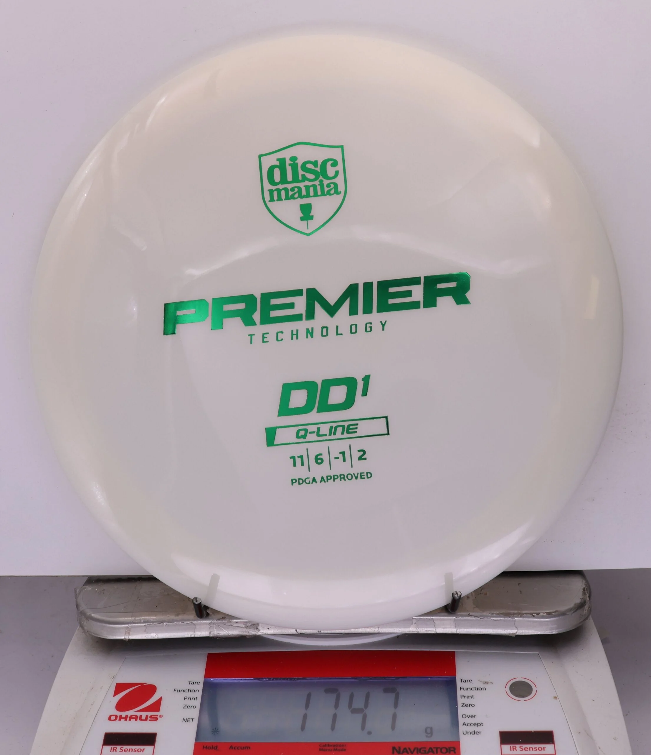 915782 Q-Line DD1, Premier Series - #29 White, 175
