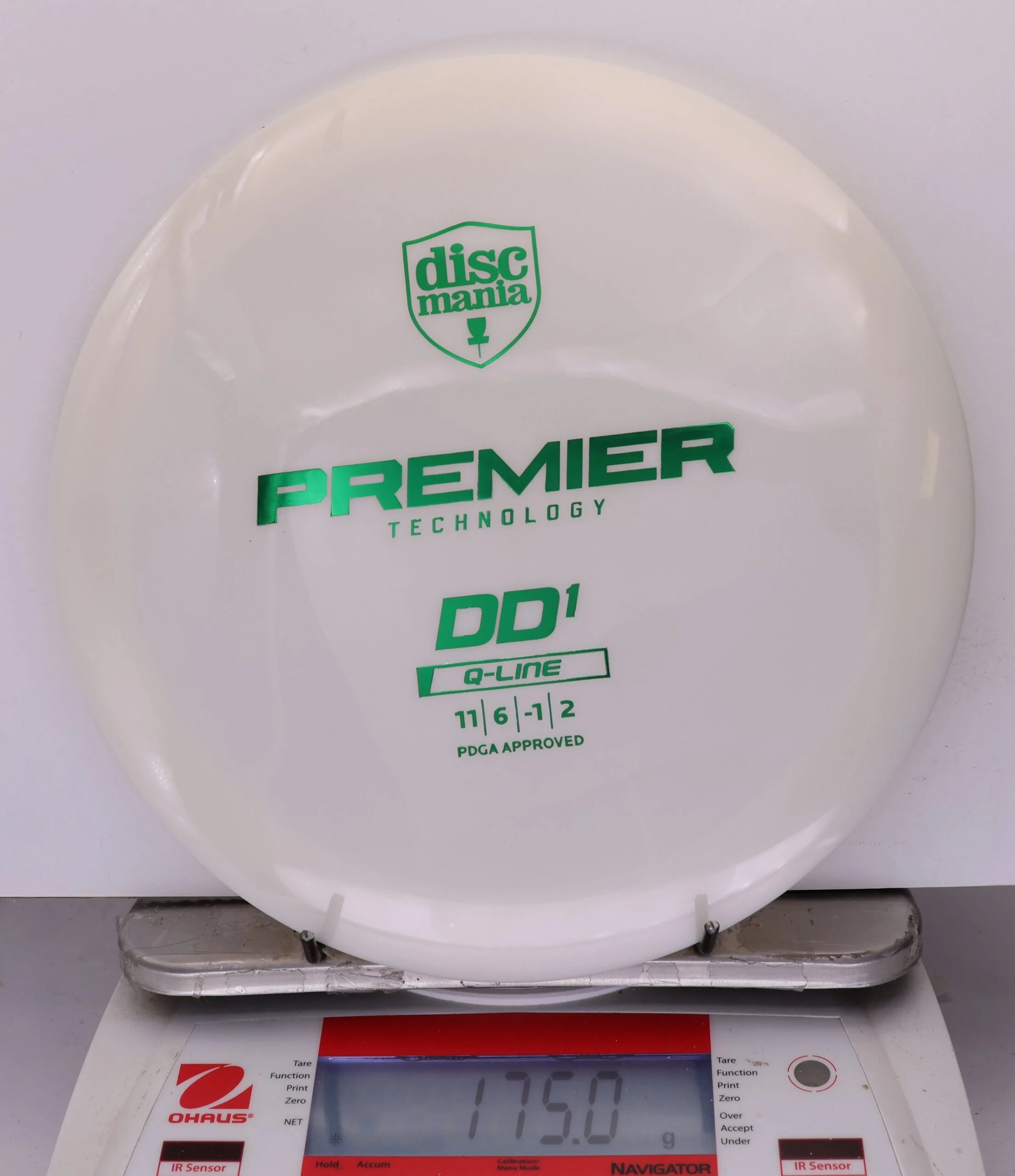 915822 Q-Line DD1, Premier Series - #34 White, 175