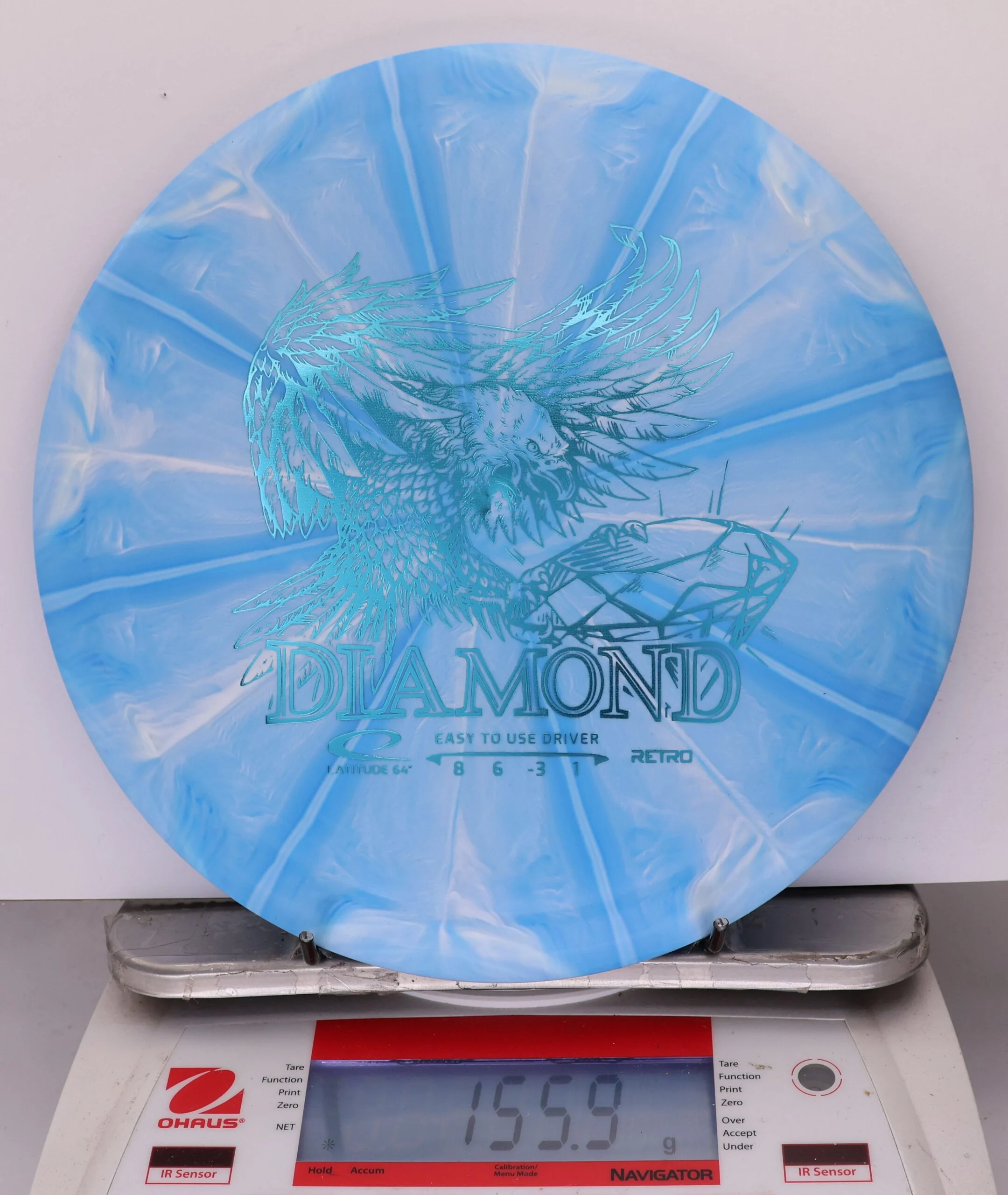 918055 Retro Burst Diamond - #200 Blue, 156