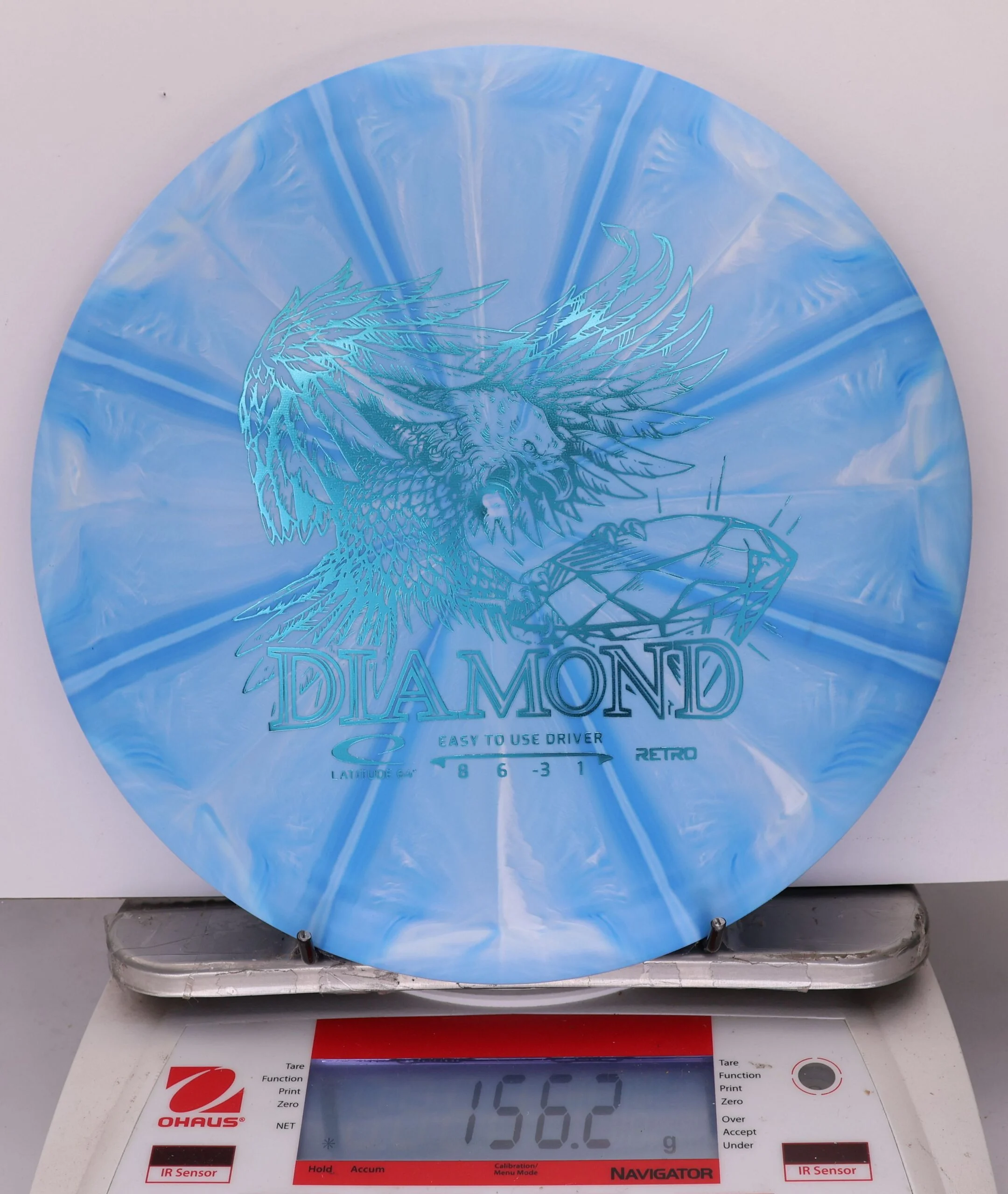 918057 Retro Burst Diamond - #202 Blue, 156