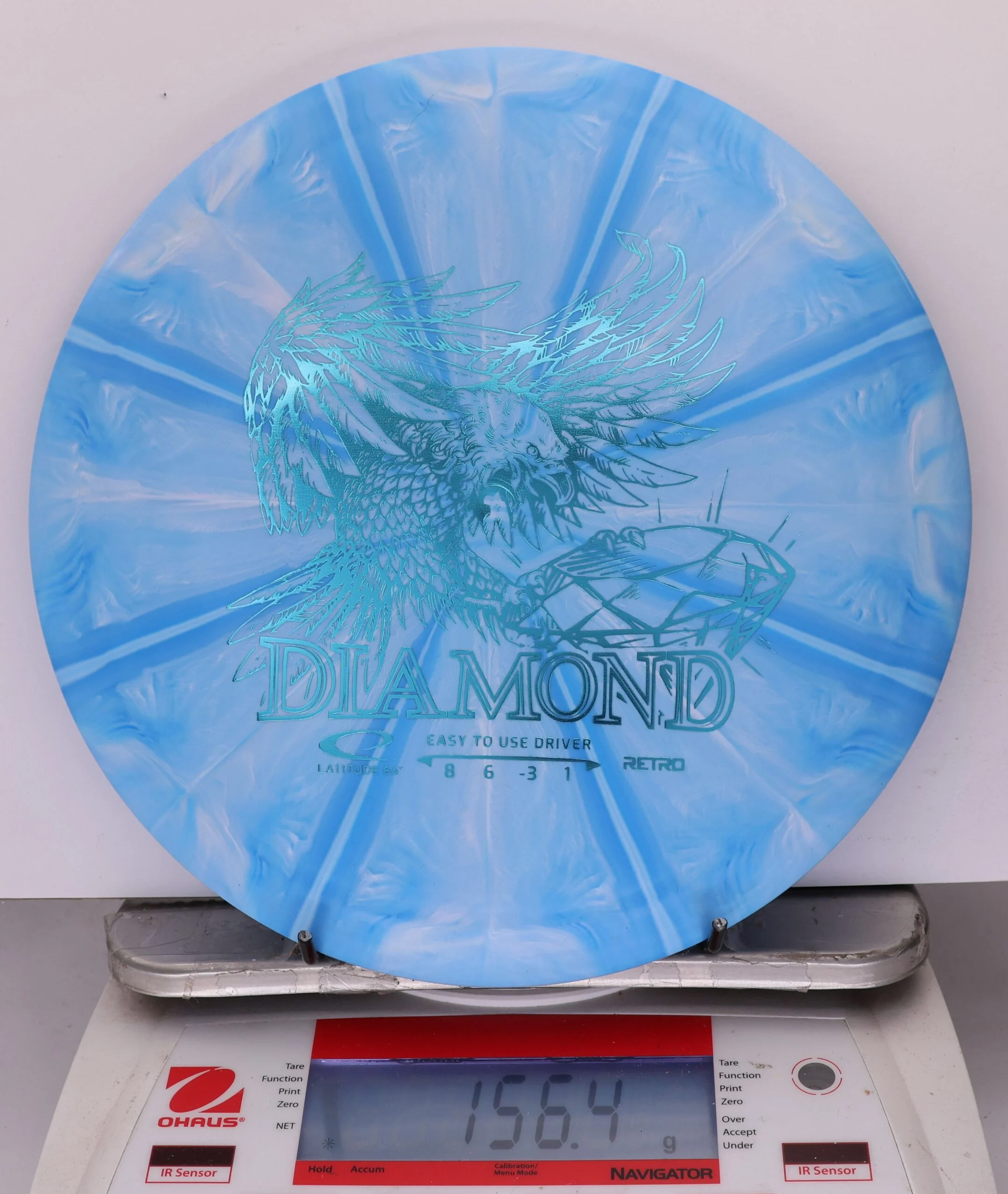 918059 Retro Burst Diamond - #204 Blue, 156