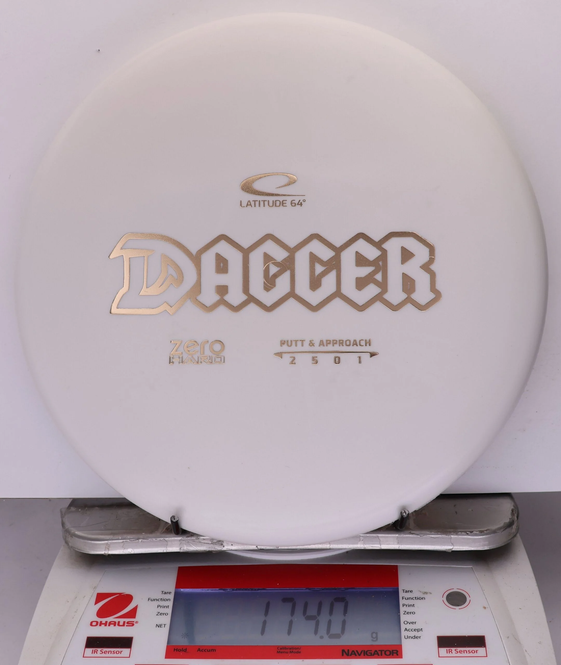 918341 Zero Hard Dagger - #200 White, 174