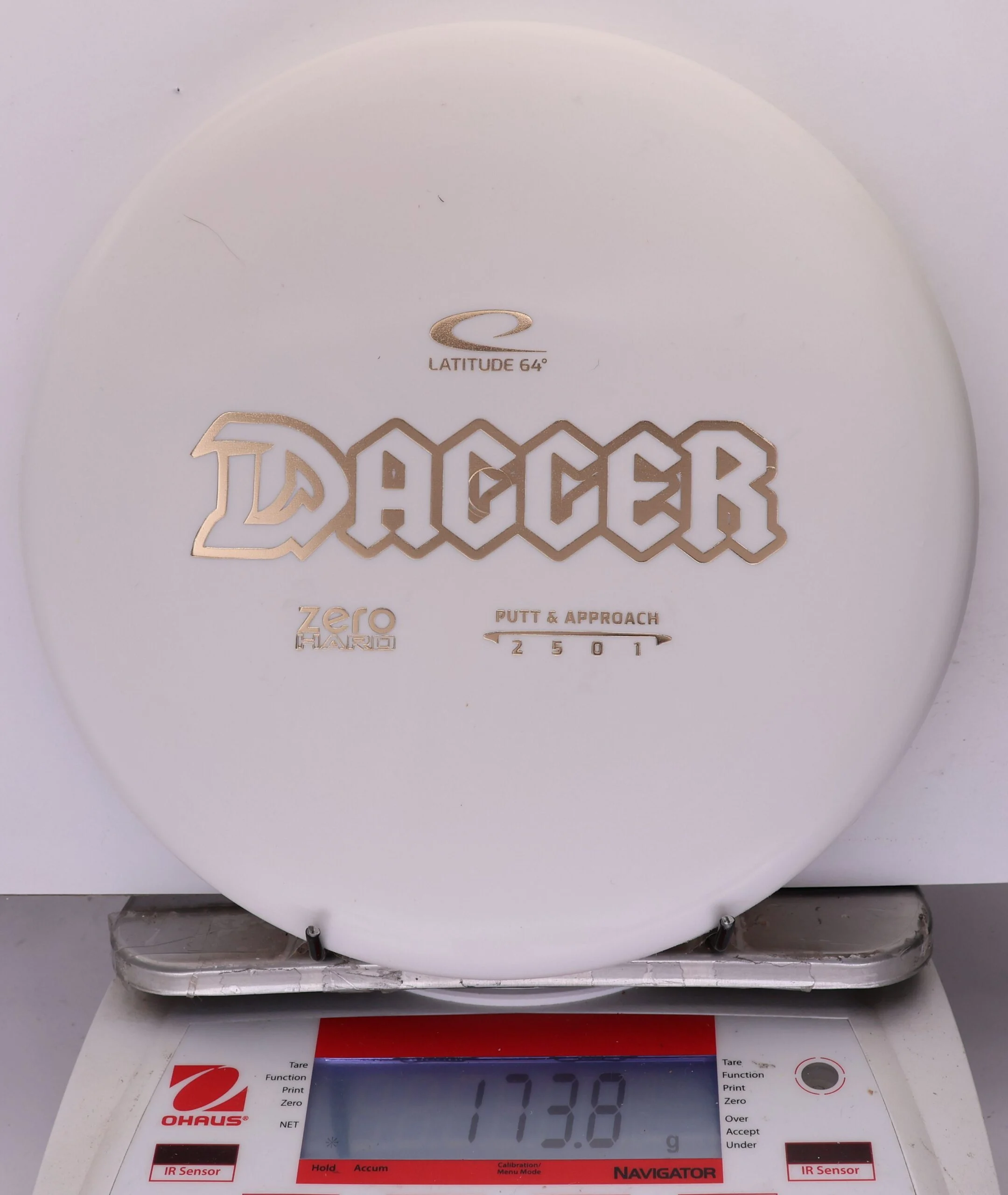 918342 Zero Hard Dagger - #201 White, 174