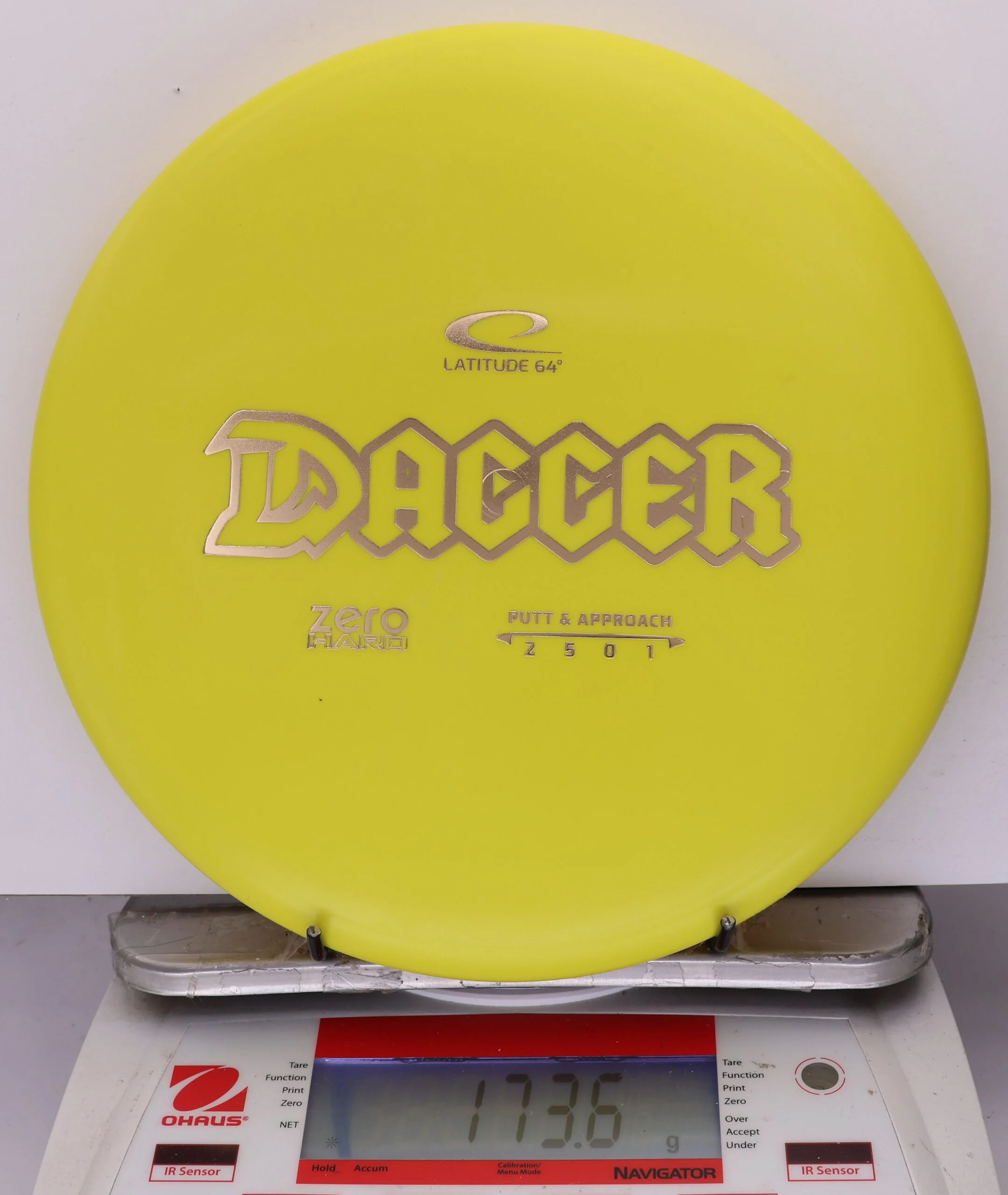918350 Zero Hard Dagger - #205 Yellow, 174