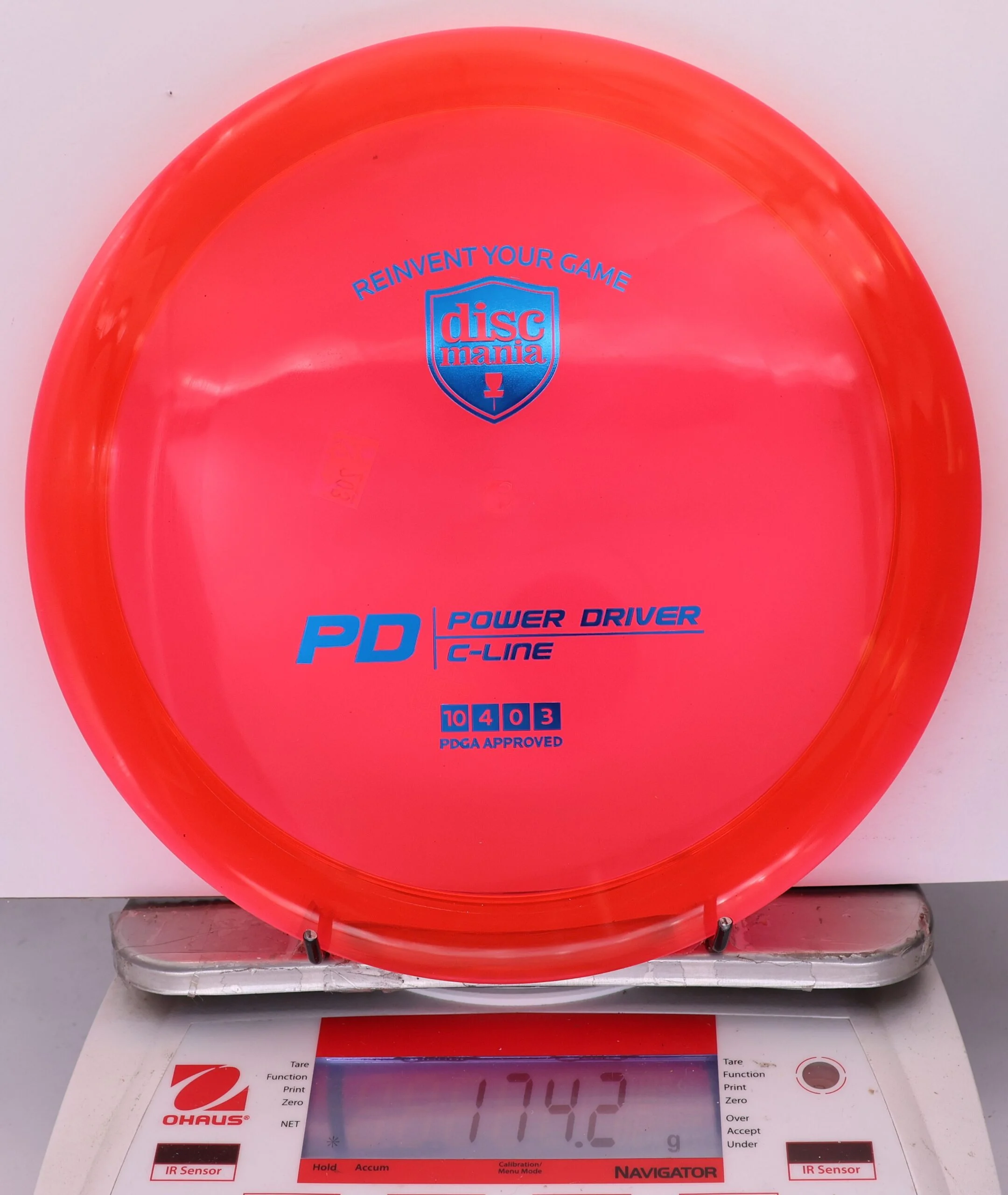 918396 C-Line PD - #203 Red, 174