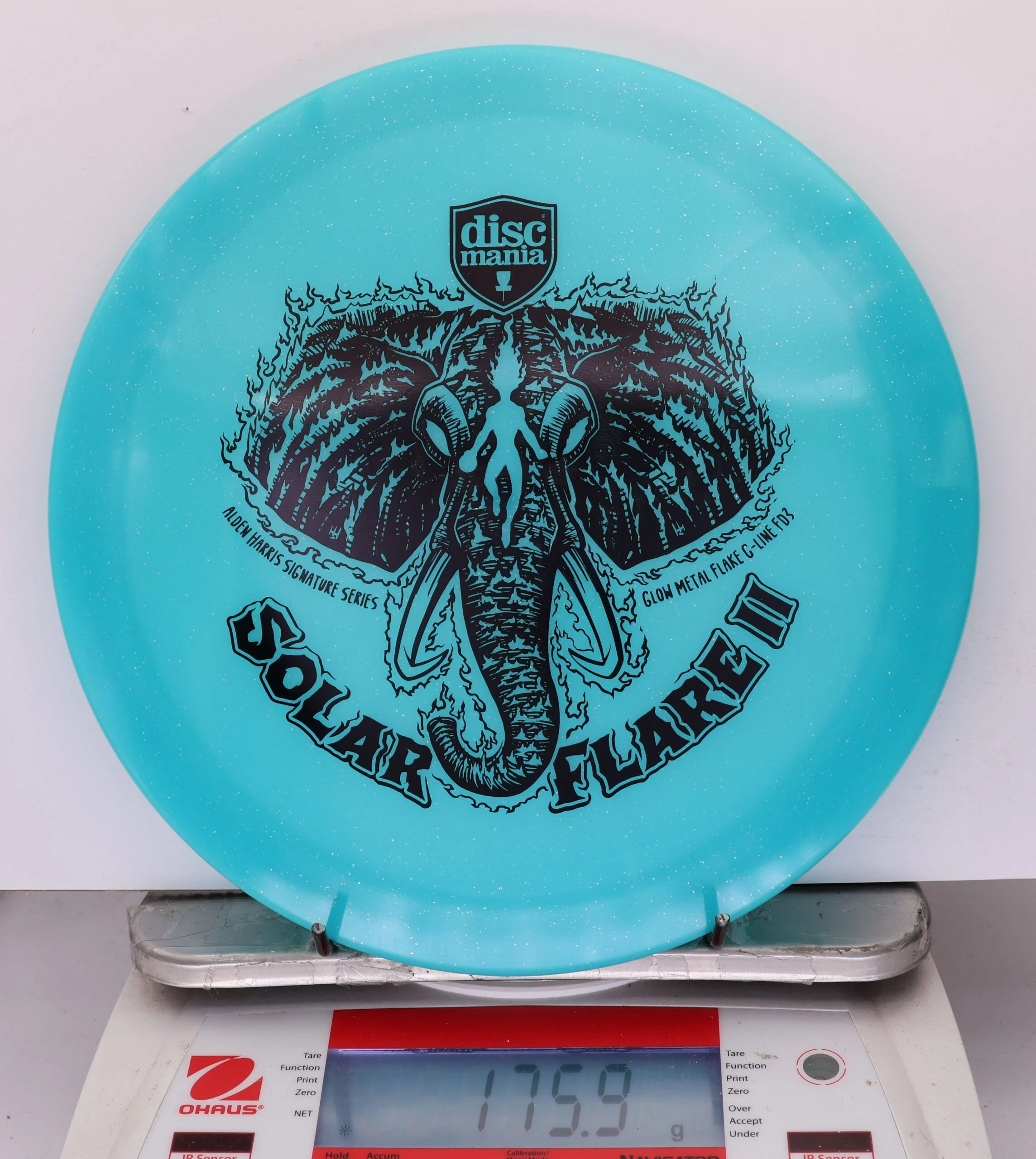 918974 Glow Metal Flake C-Line FD3 Solar Flare 2, Alden Harris 2025 Signature Series - #200 Blue, 176