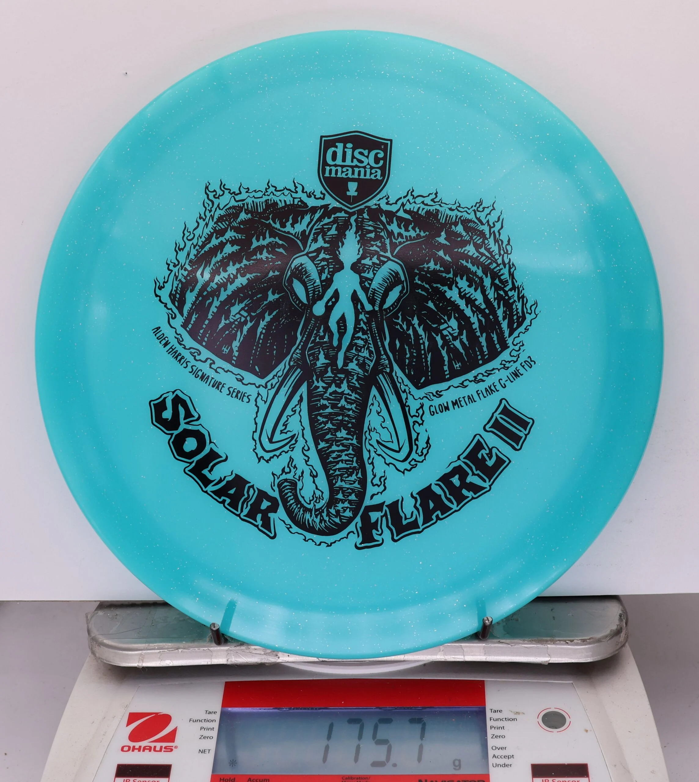 918975 Glow Metal Flake C-Line FD3 Solar Flare 2, Alden Harris 2025 Signature Series - #201 Blue, 176
