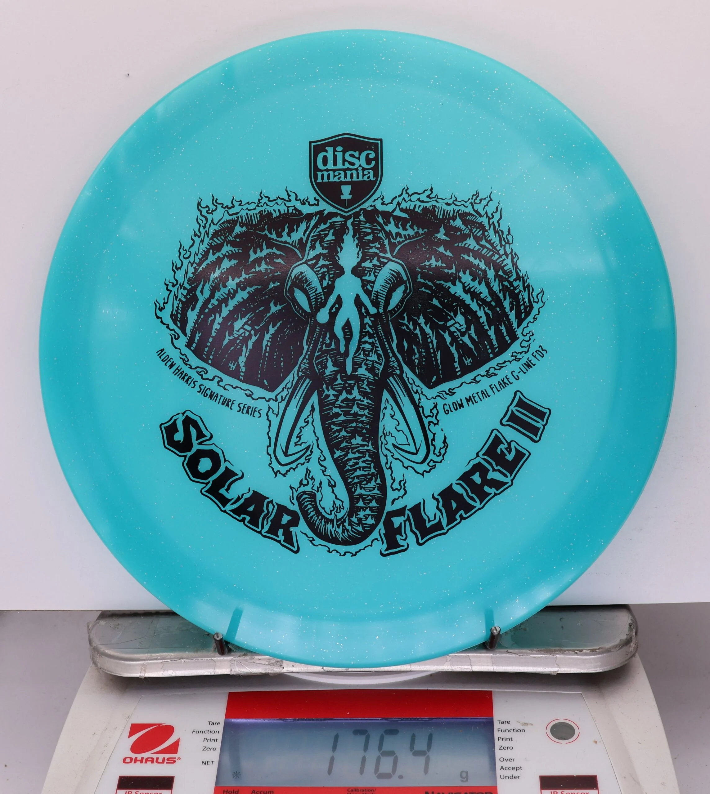 918976 Glow Metal Flake C-Line FD3 Solar Flare 2, Alden Harris 2025 Signature Series - #202 Blue, 176