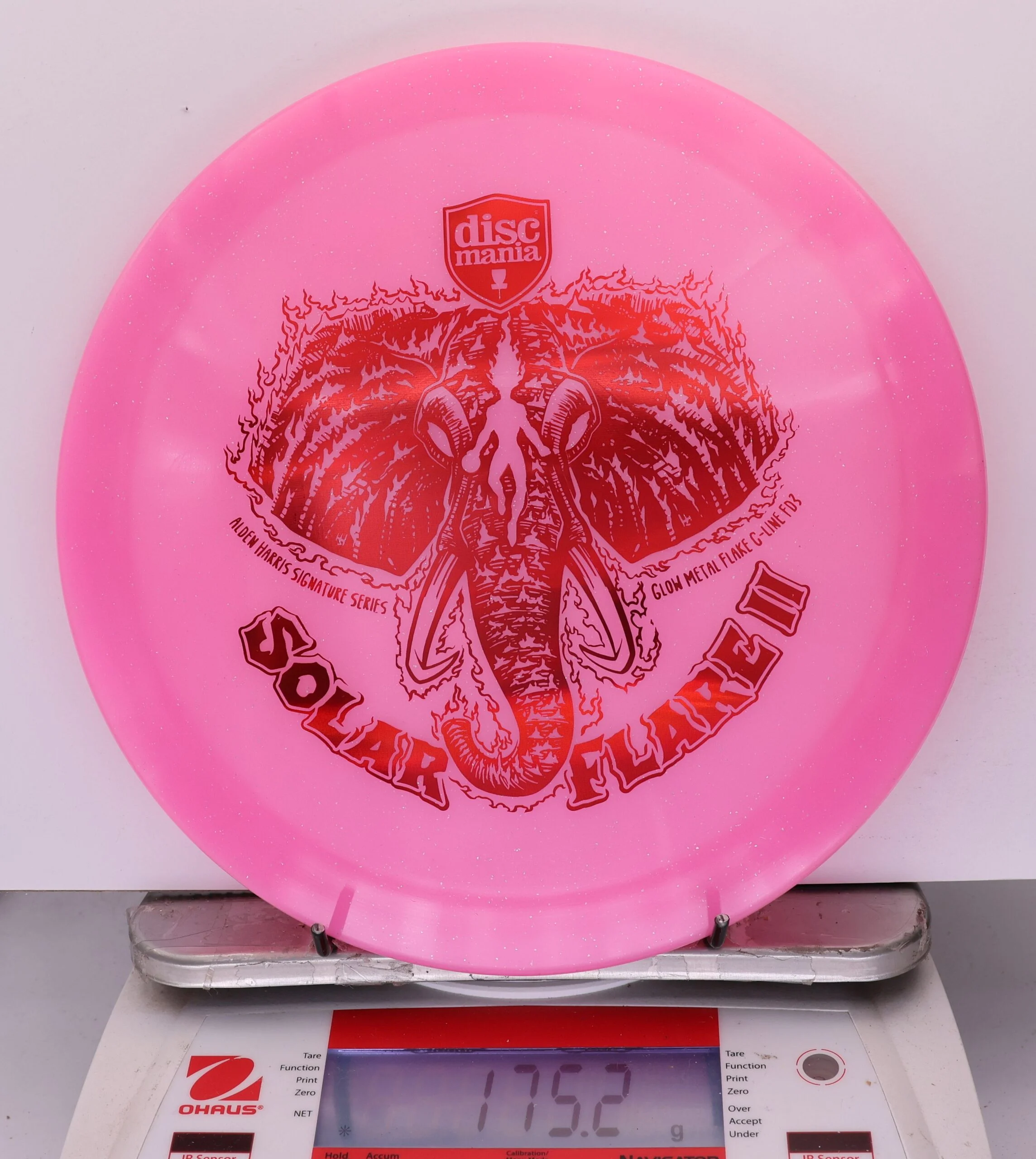 918993 Glow Metal Flake C-Line FD3 Solar Flare 2, Alden Harris 2025 Signature Series - #209 Pink, 175