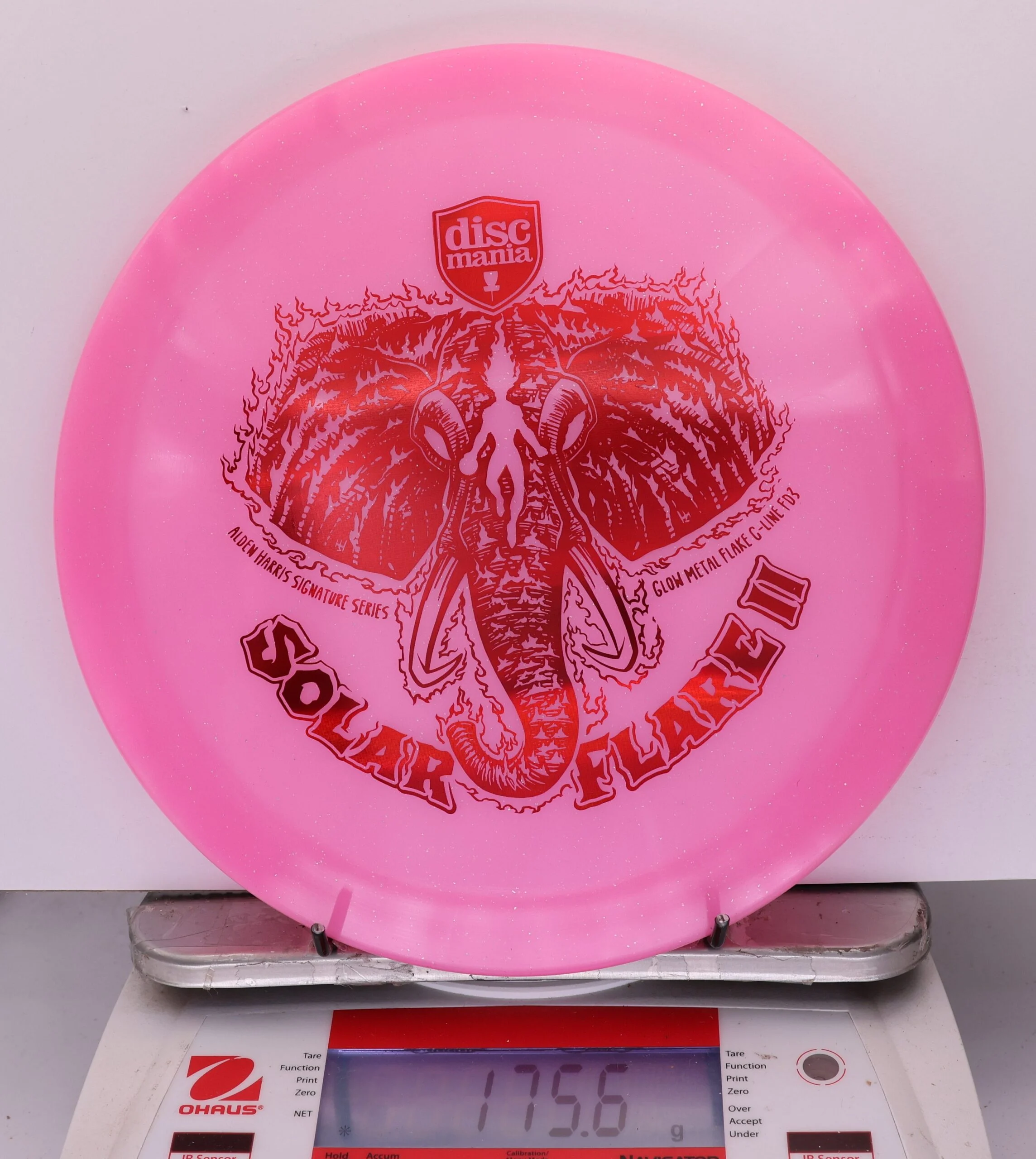 919004 Glow Metal Flake C-Line FD3 Solar Flare 2, Alden Harris 2025 Signature Series - #210 Pink, 176