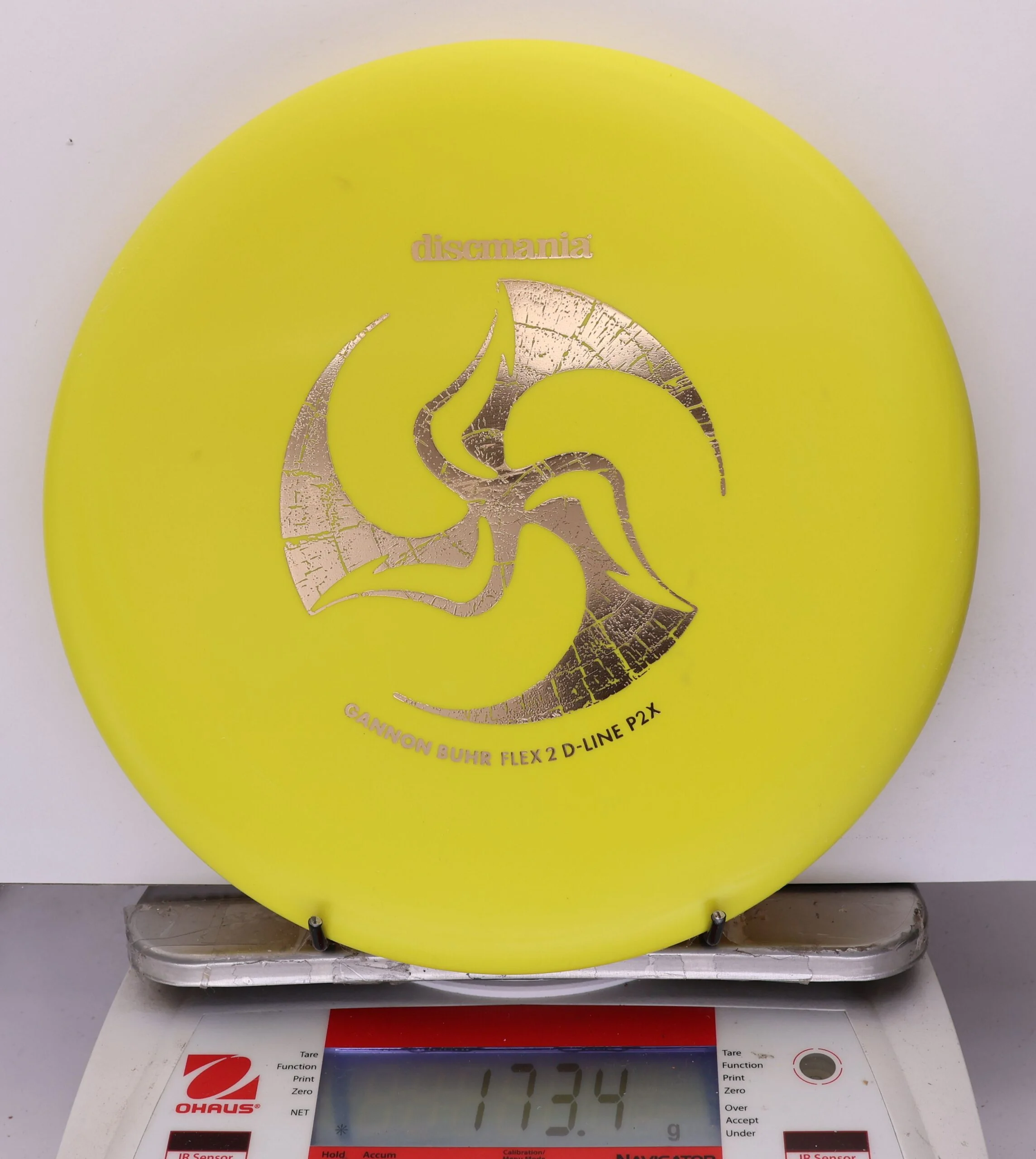 919547 D-Line P2X, Flex 2 - Huk Lab - Gannon Buhr Signature Series - #208 Yellow, 173
