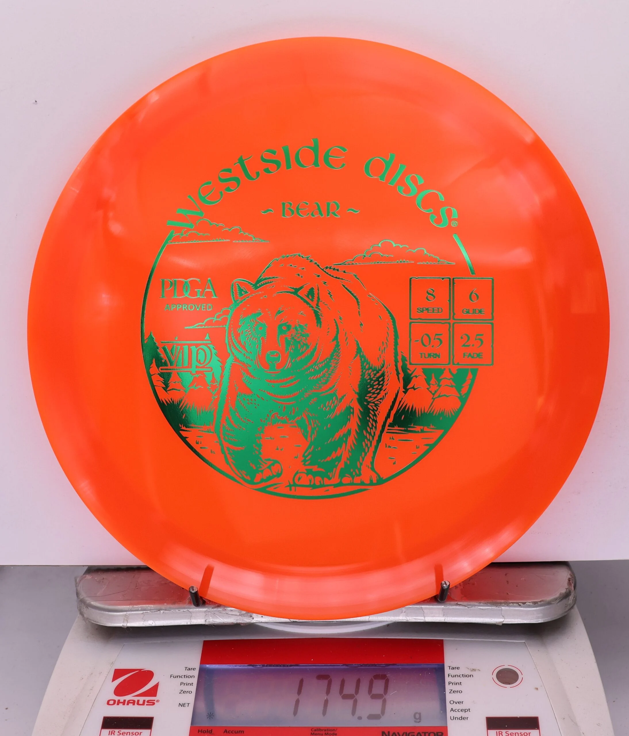 920129 VIP Bear - #204 Orange, 175