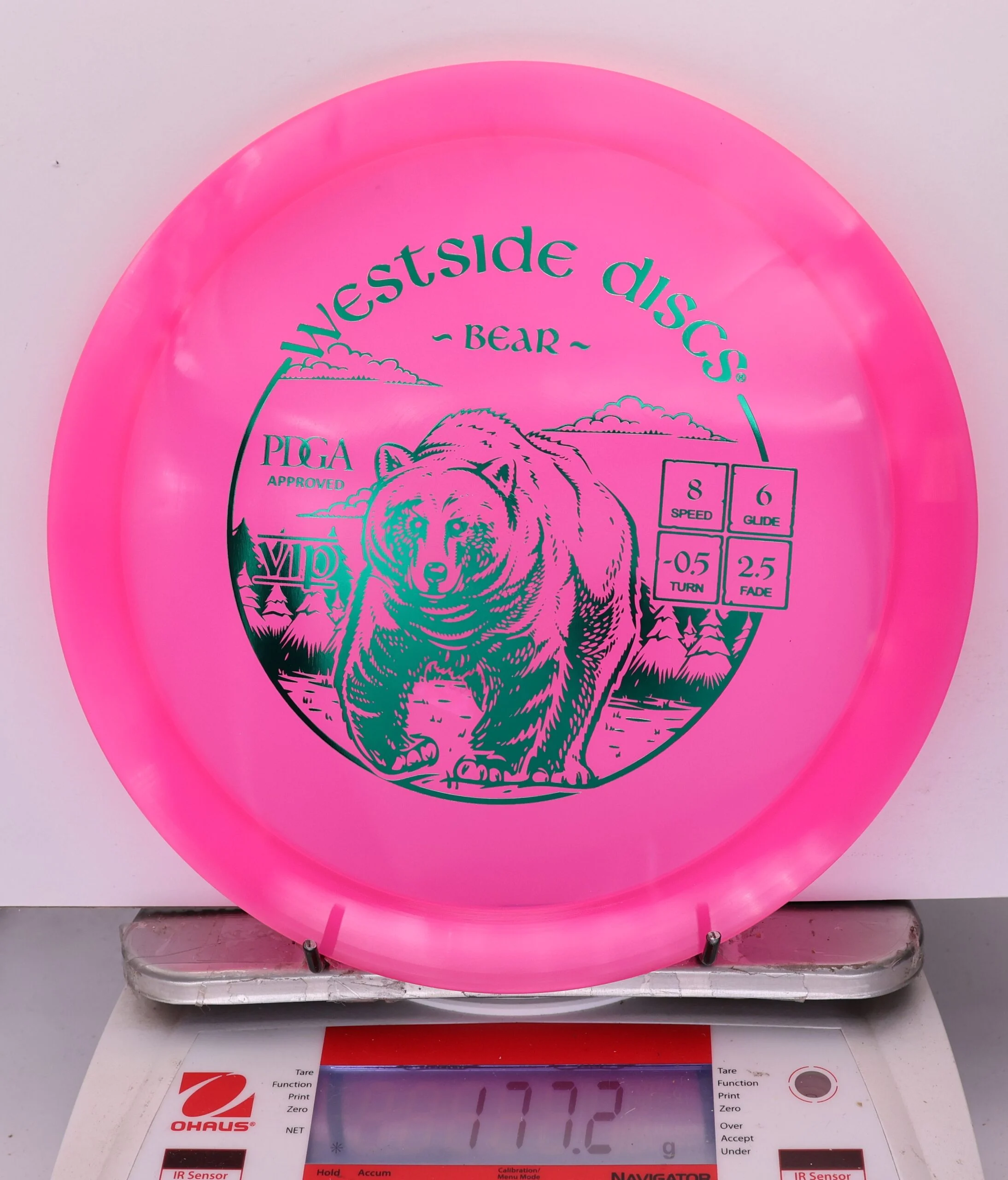 920133 VIP Bear - #206 Pink, 177
