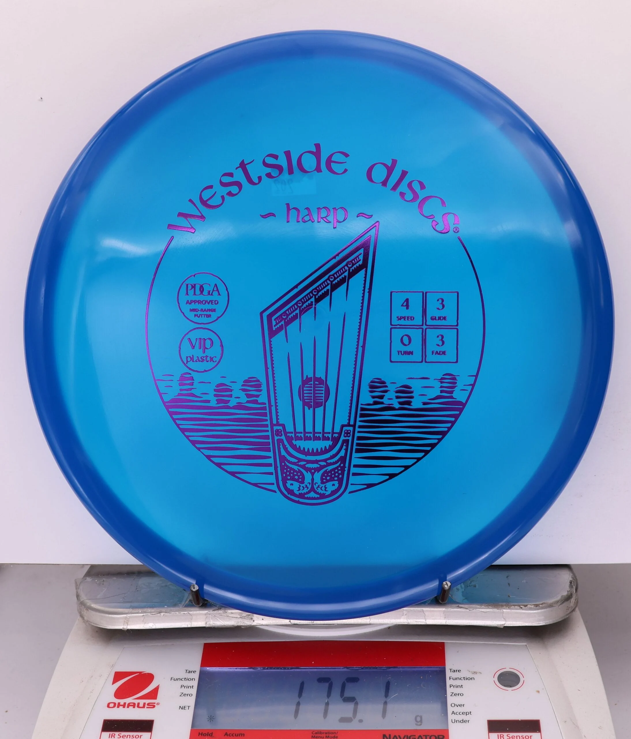 920300 VIP Harp - #202 Blue, 175