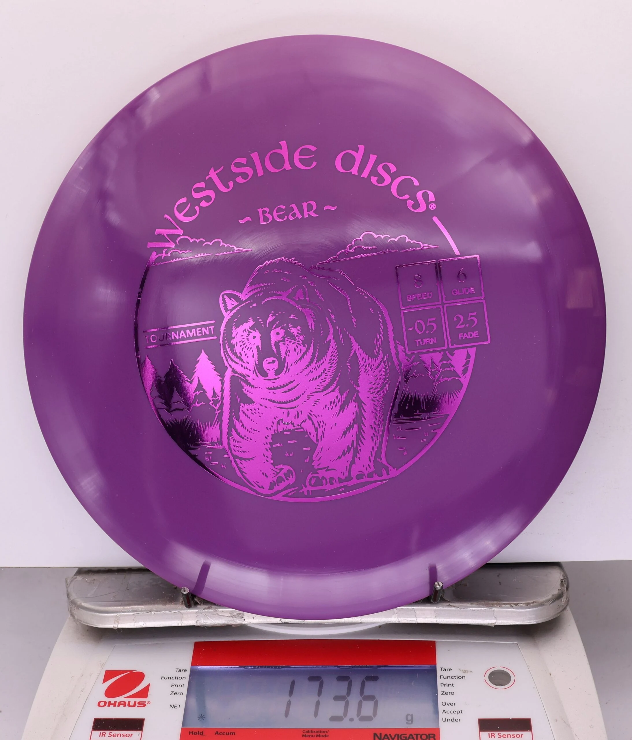 920823 Tournament Bear - #200 Purple, 174