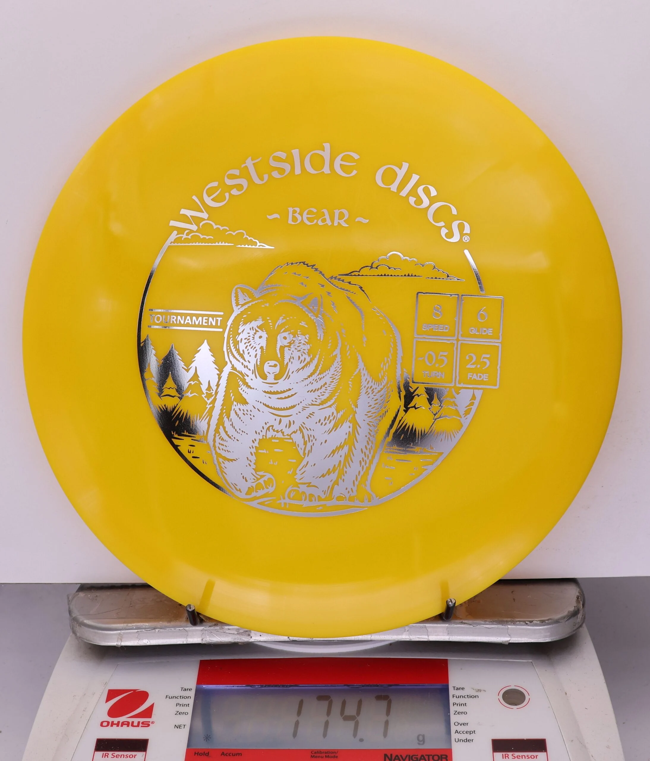 920825 Tournament Bear - #202 Yellow, 175
