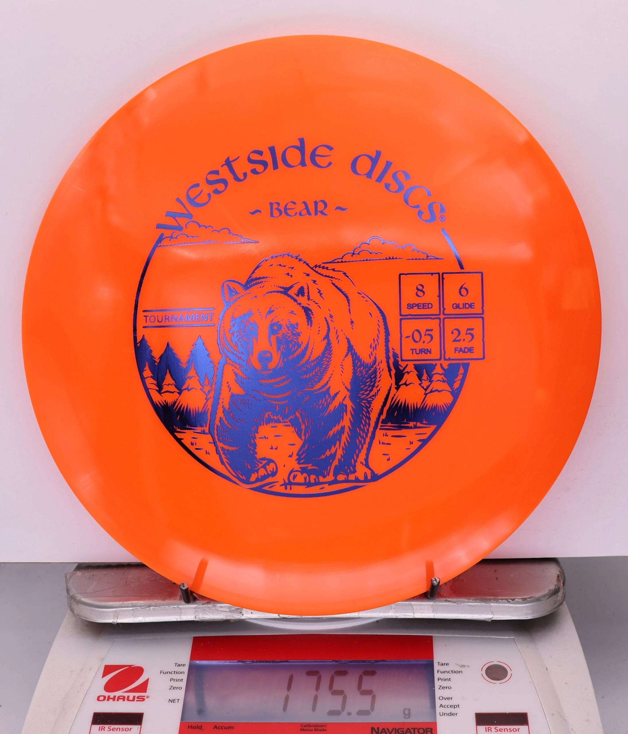 920826 Tournament Bear - #203 Orange, 176