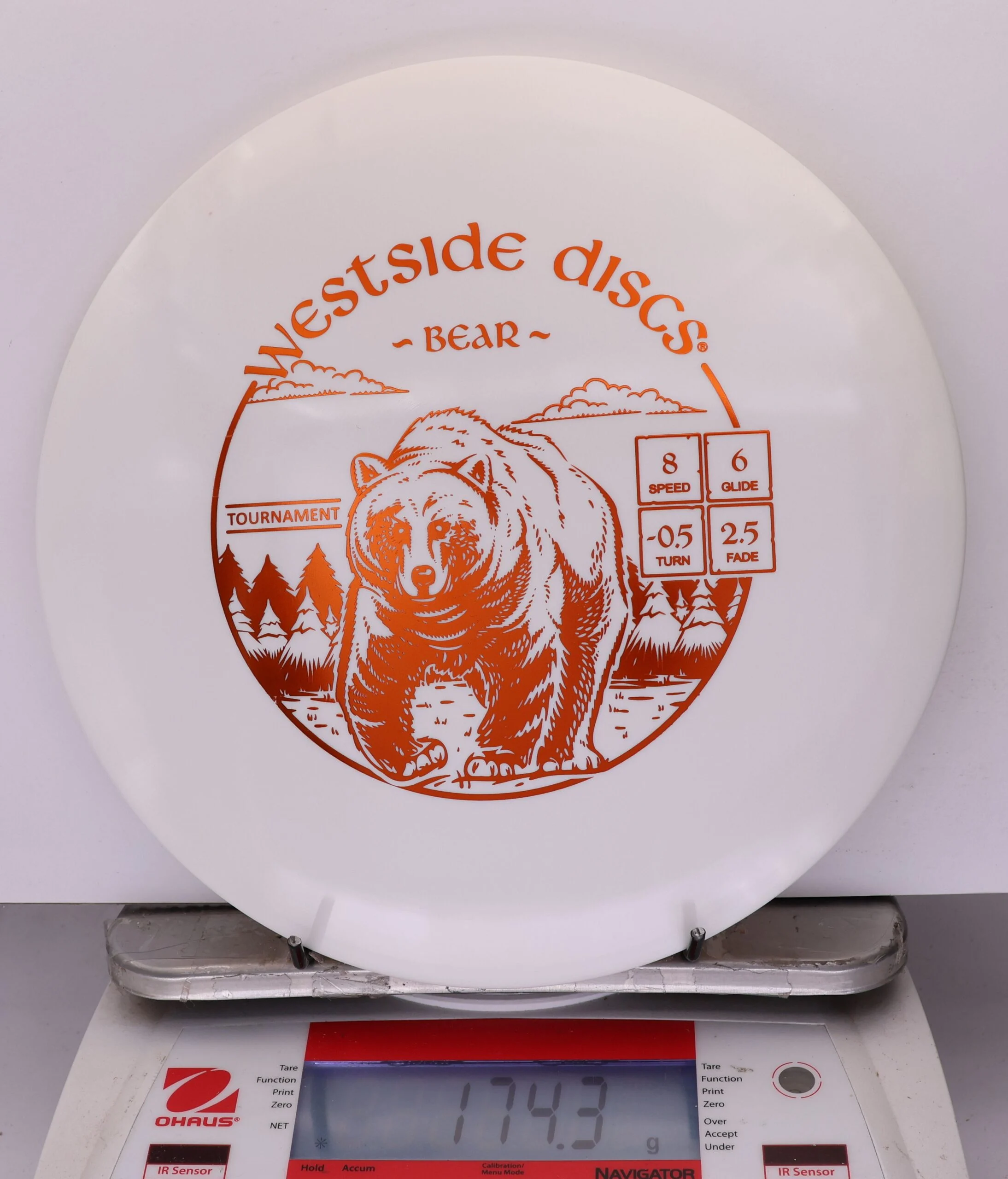 920829 Tournament Bear - #205 White, 174