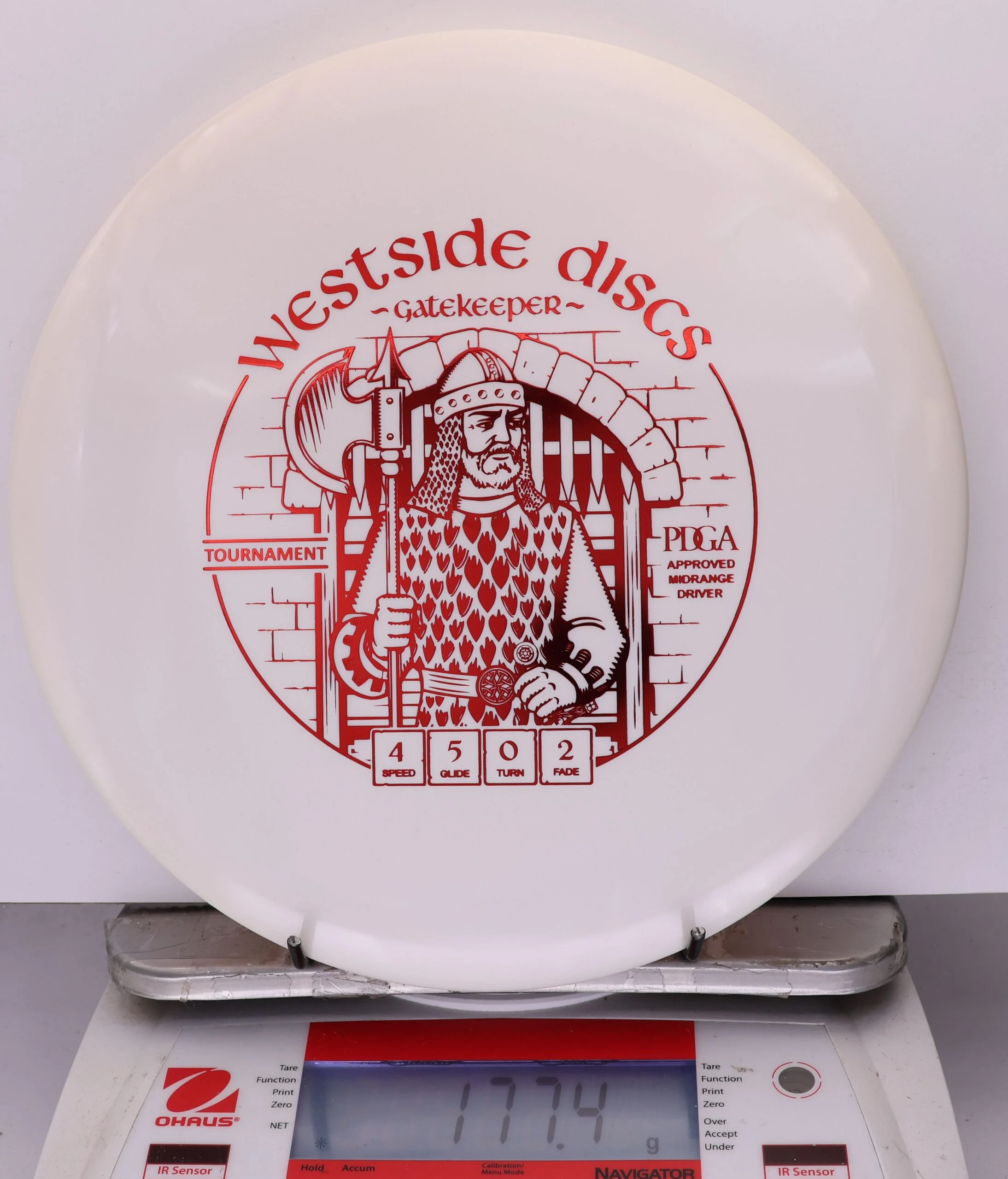 920851 Tournament Gatekeeper - #201 White, 177