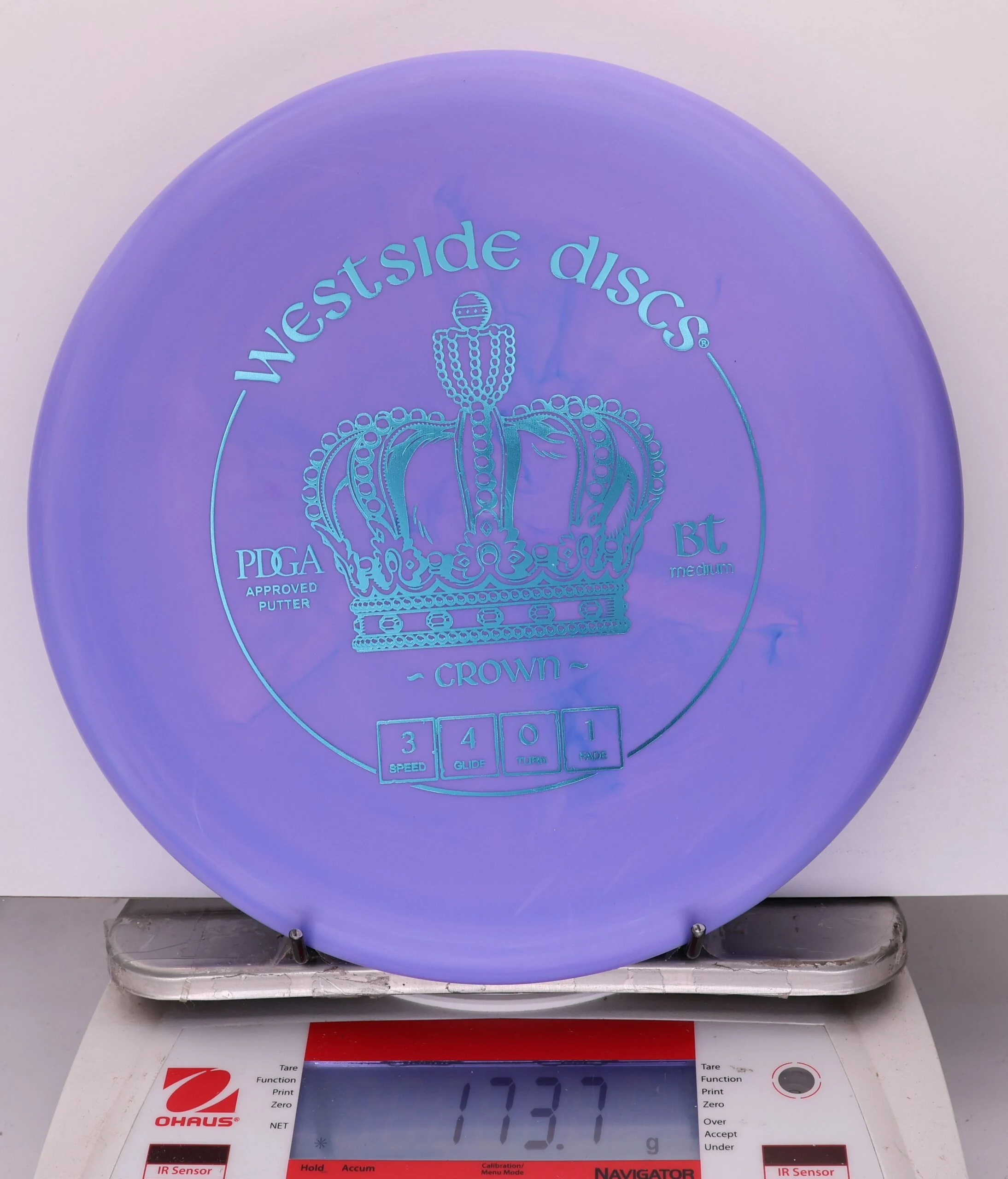 921015 Bt Medium Crown - #200 Purple, 174